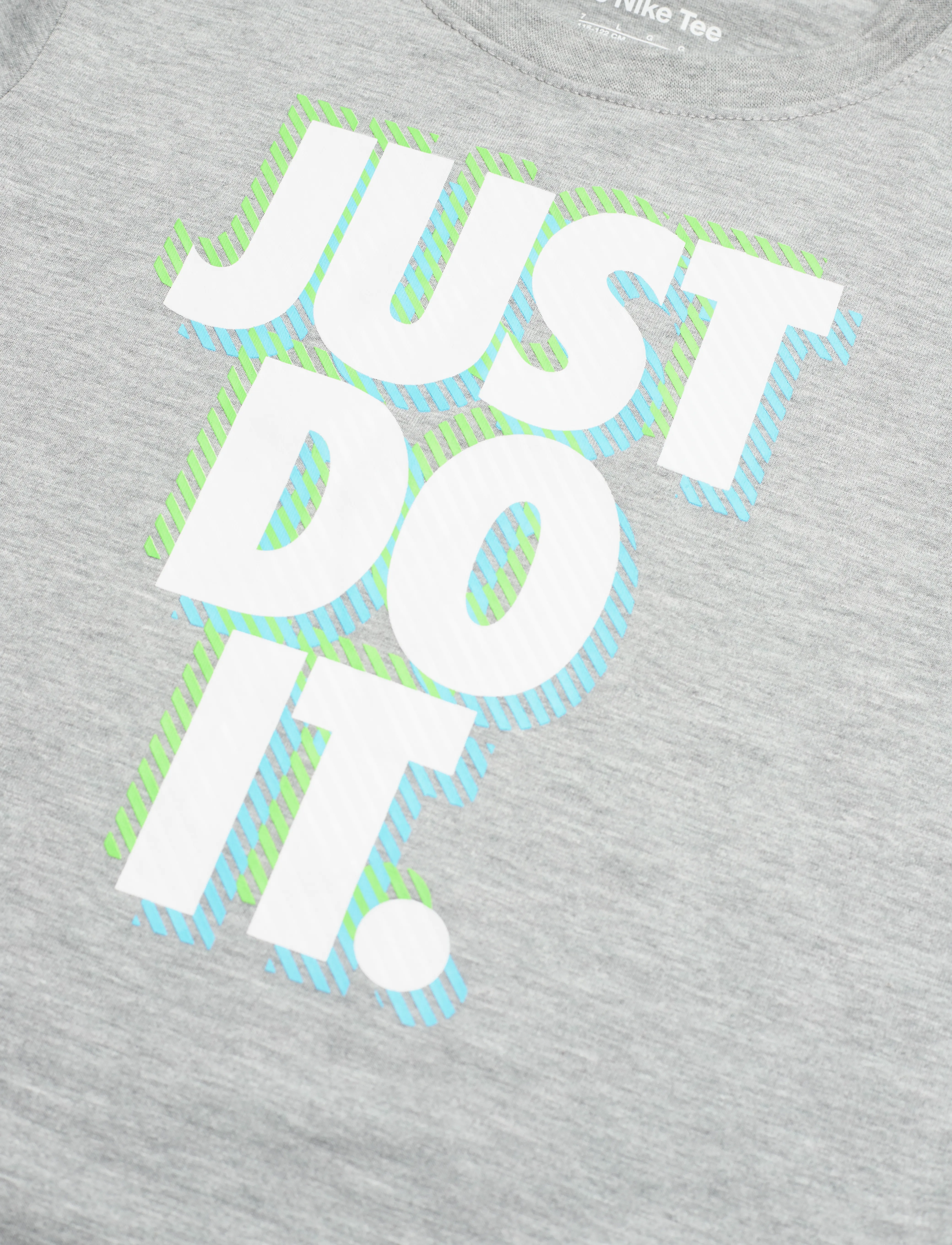 Nike - NKB JDI 3D SHORT SLEEVE TEE / NKB JDI 3D SHORT SLEEVE TEE - dk grey heather - 3