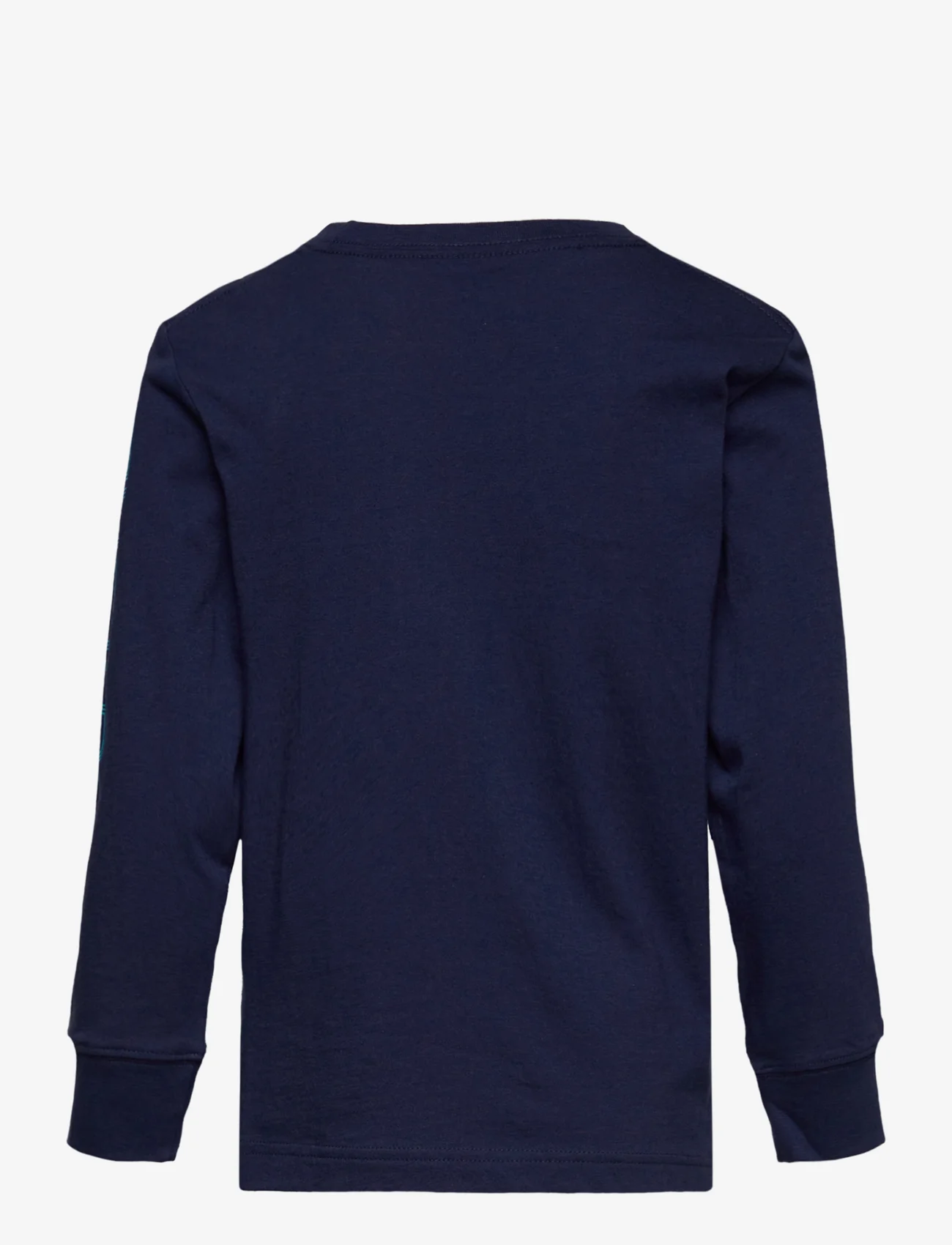 Nike - AMPLFIED LS SLEEVE HIT TEE - long-sleeved t-shirts - midnight navy - 1