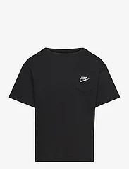 Nike - B NSW RELAXED POCKET TEE - short-sleeved t-shirts - black - 0