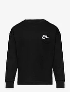 NSW RELAXED LS LBR TEE - BLACK