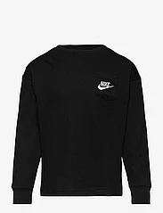 Nike - NSW RELAXED LS LBR TEE - langermede t-skjorter - black - 0