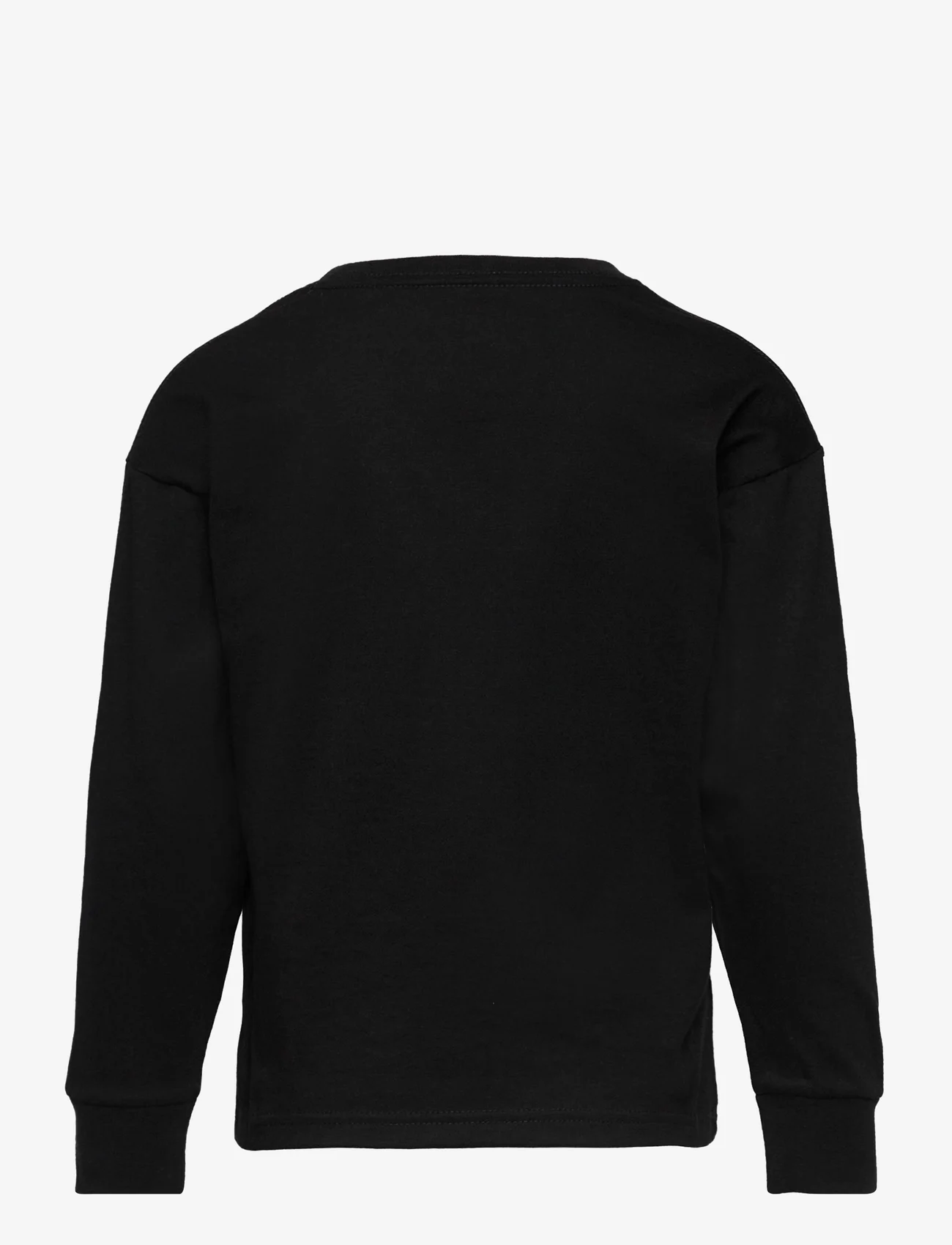 Nike - NSW RELAXED LS LBR TEE - långärmade t-shirts - black - 1