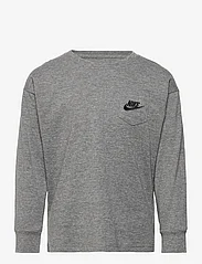 Nike - NSW RELAXED LS LBR TEE - langermede t-skjorter - carbon heather - 0