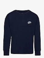 NSW RELAXED LS LBR TEE - MIDNIGHT NAVY