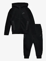 Nike - NKN TECH FLEECE HOODED FULL ZI / NKN TECH FLEECE HOODED FULL - sportiniai kostiumai - black - 0