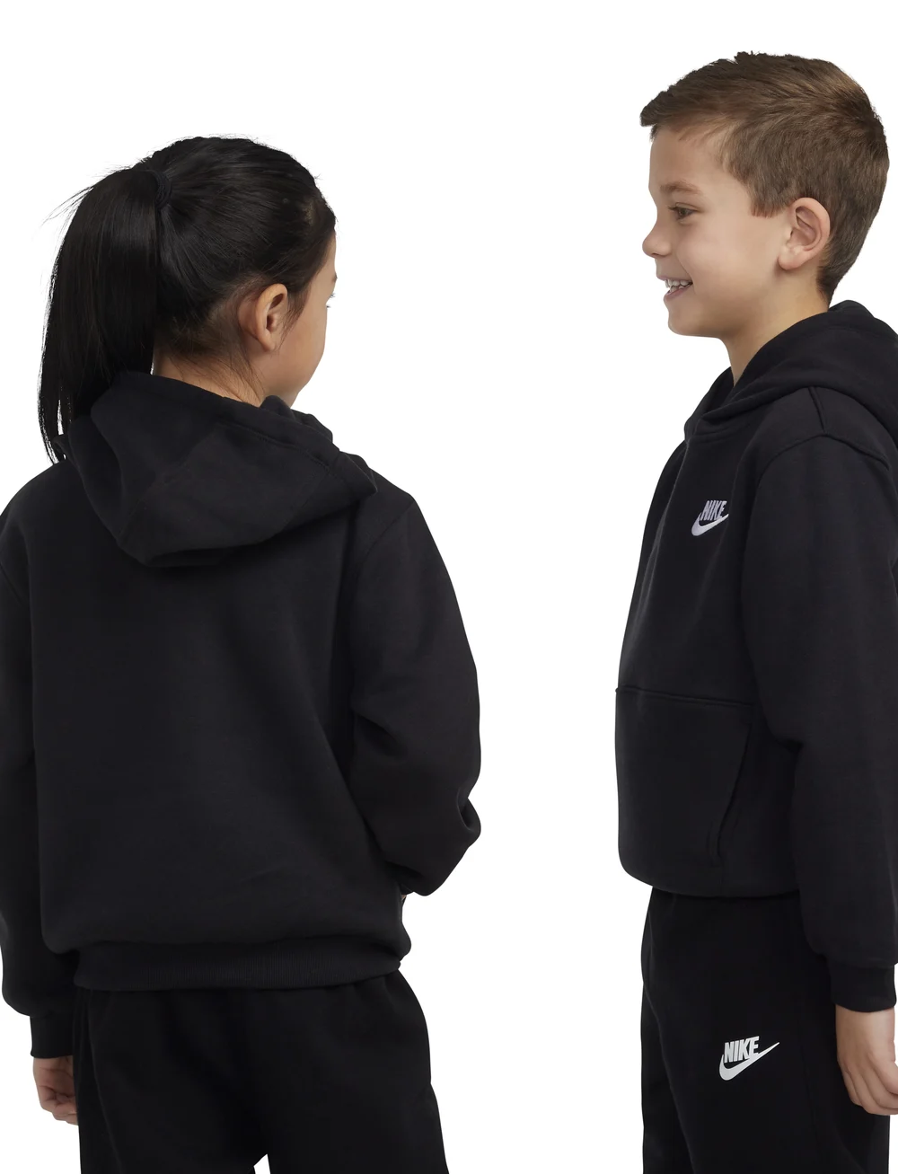 Nike - PO-PULL-OVER HOODY - hupparit - black - 4