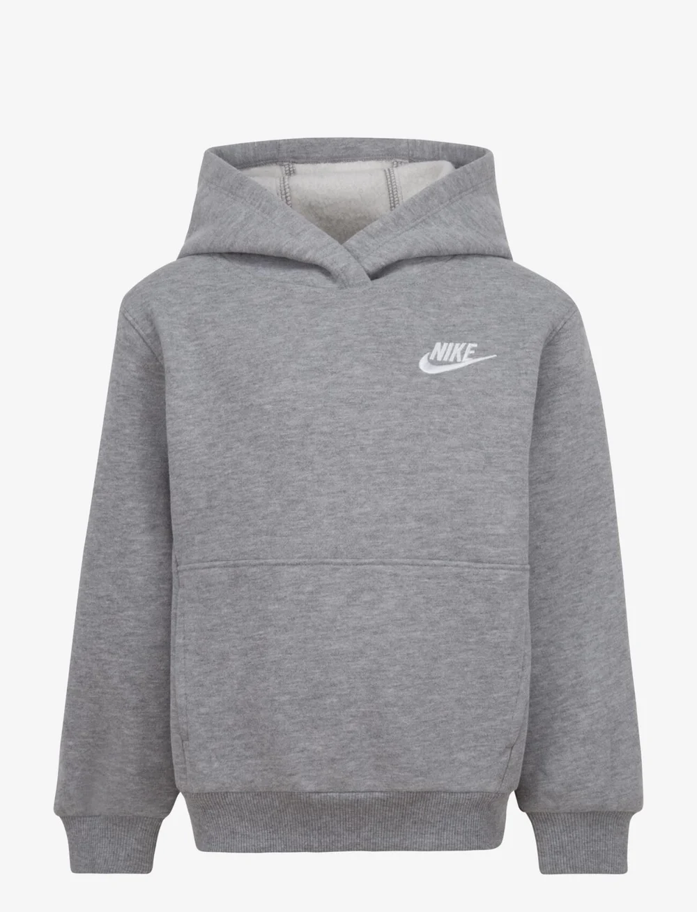 Nike - PO-PULL-OVER HOODY - huvtröjor - dk grey heather - 1
