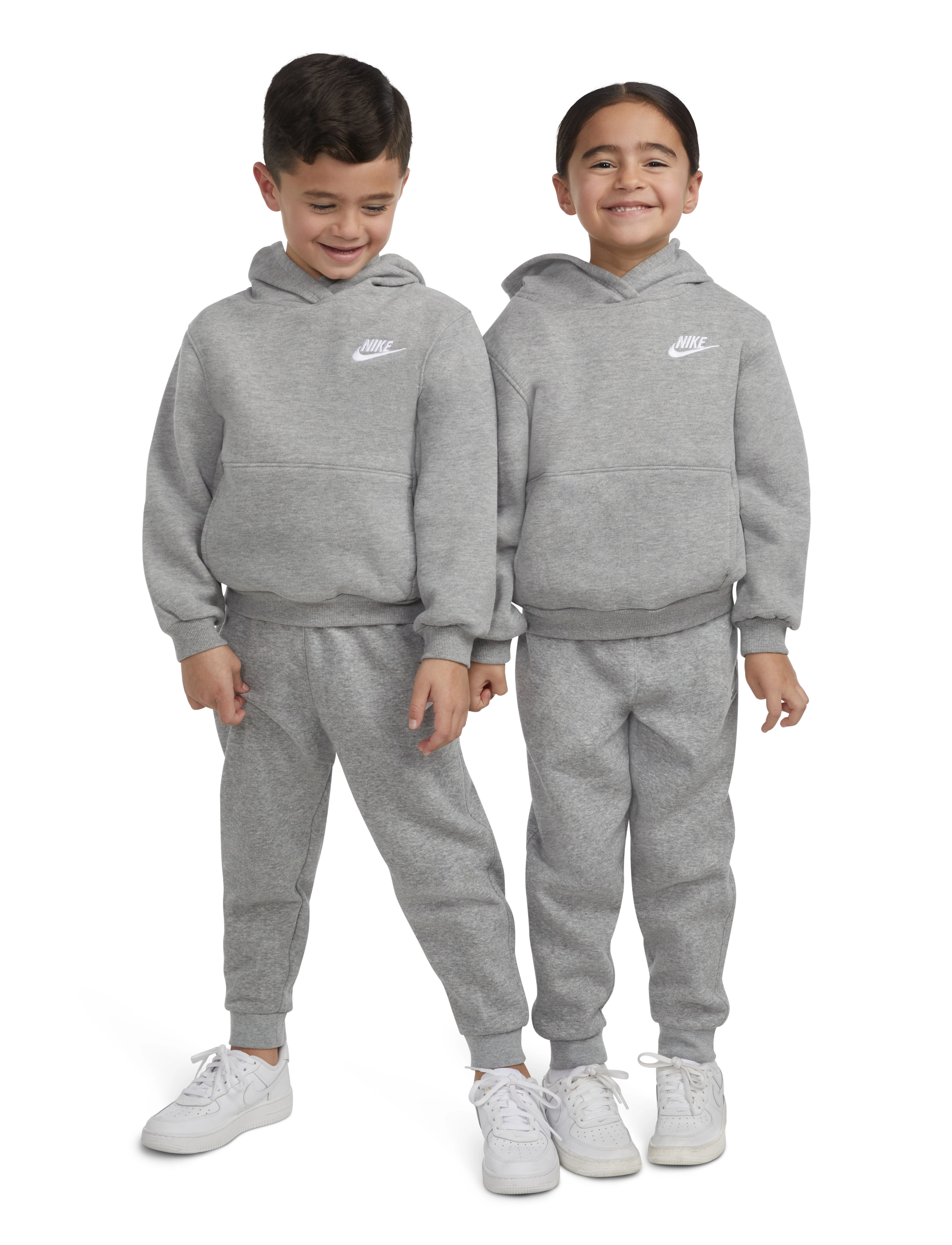 Nike - Nike Sportswear Club Fleece hoodie - pulls a capuche - dk grey heather - 5