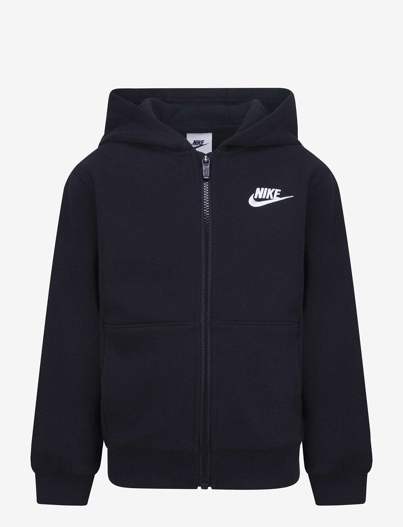 Nike - ZH-FULL ZIP HOODY - huvtröjor - black - 1
