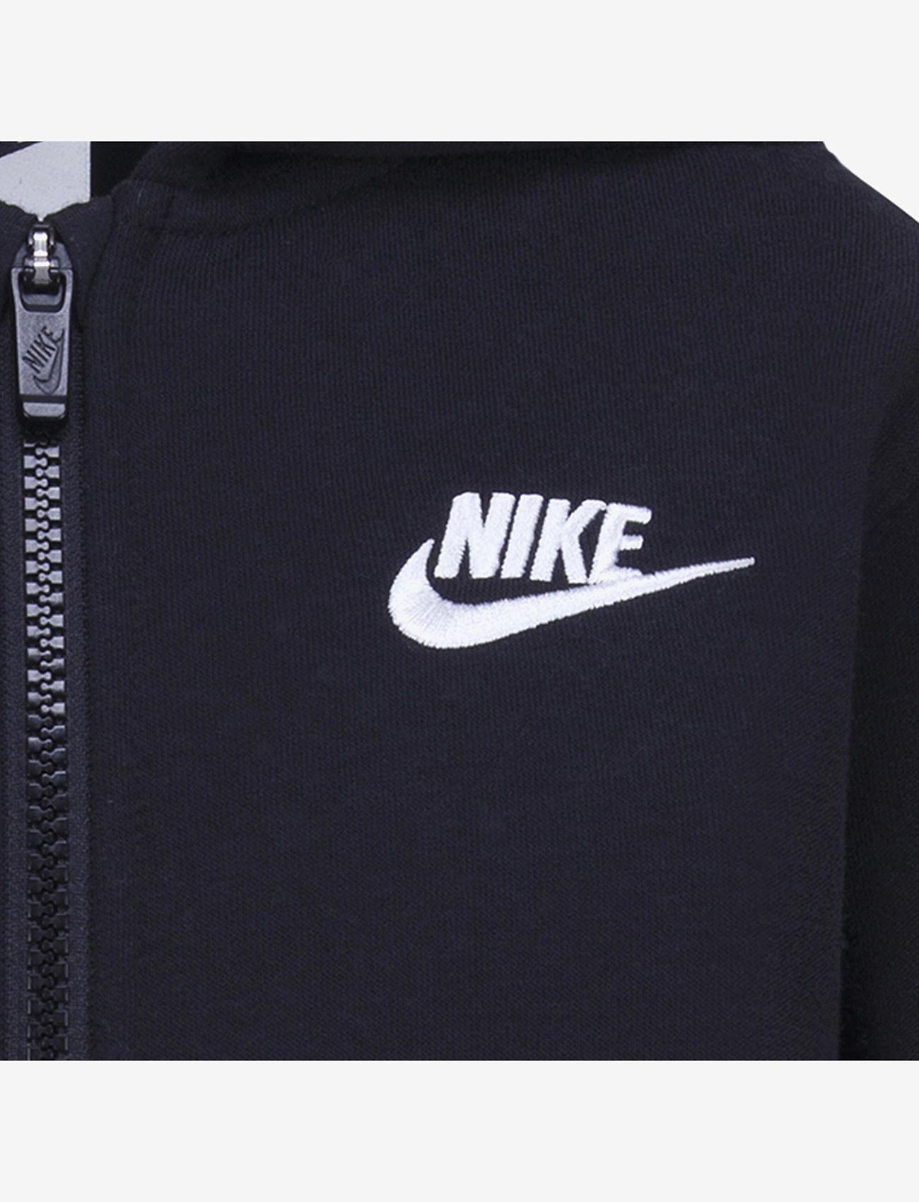 Nike - ZH-FULL ZIP HOODY - huvtröjor - black - 3