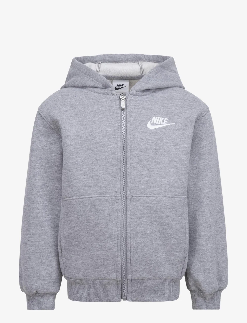Nike - ZH-FULL ZIP HOODY - huvtröjor - dk grey heather - 1