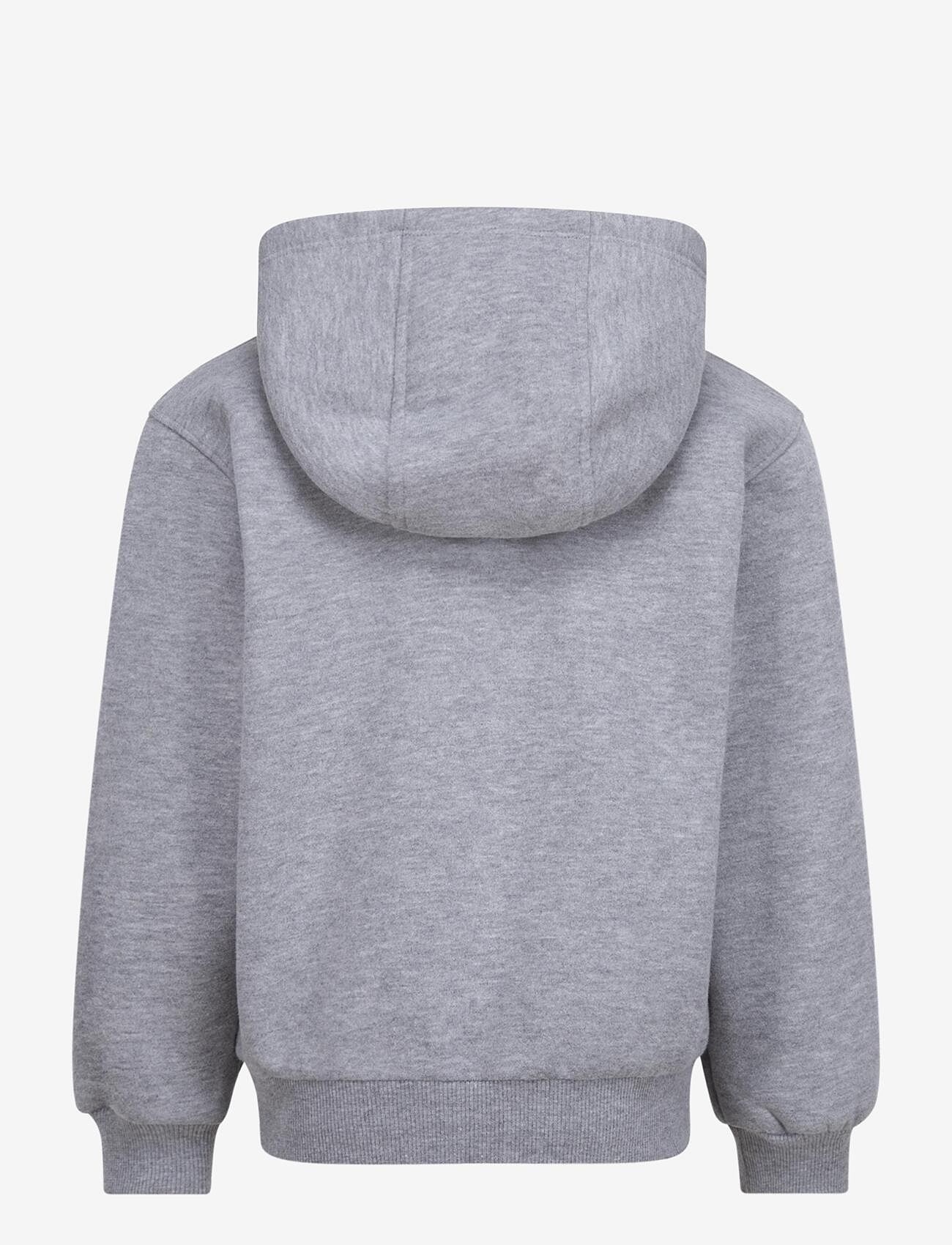 Nike - ZH-FULL ZIP HOODY - huvtröjor - dk grey heather - 2