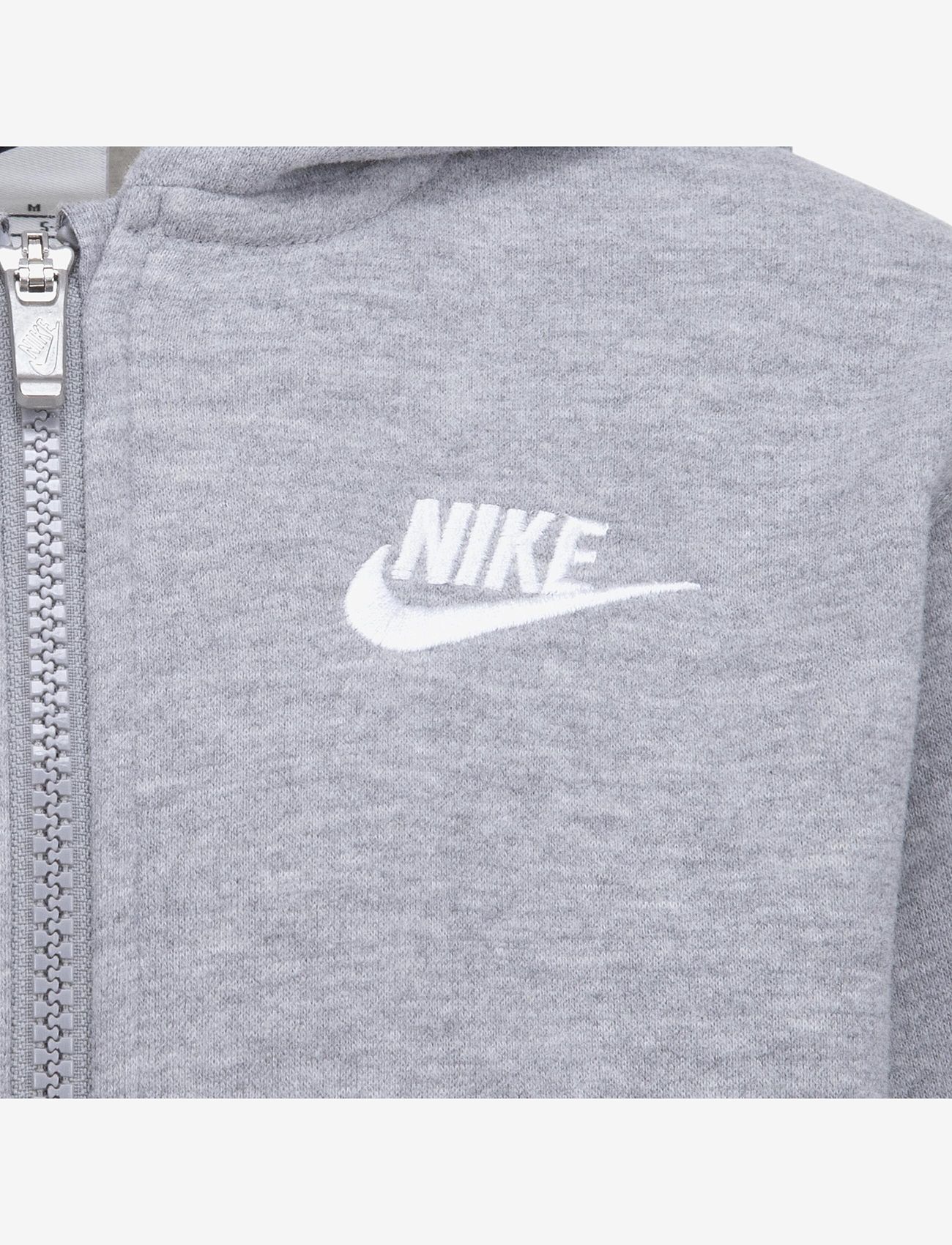 Nike - ZH-FULL ZIP HOODY - huvtröjor - dk grey heather - 3