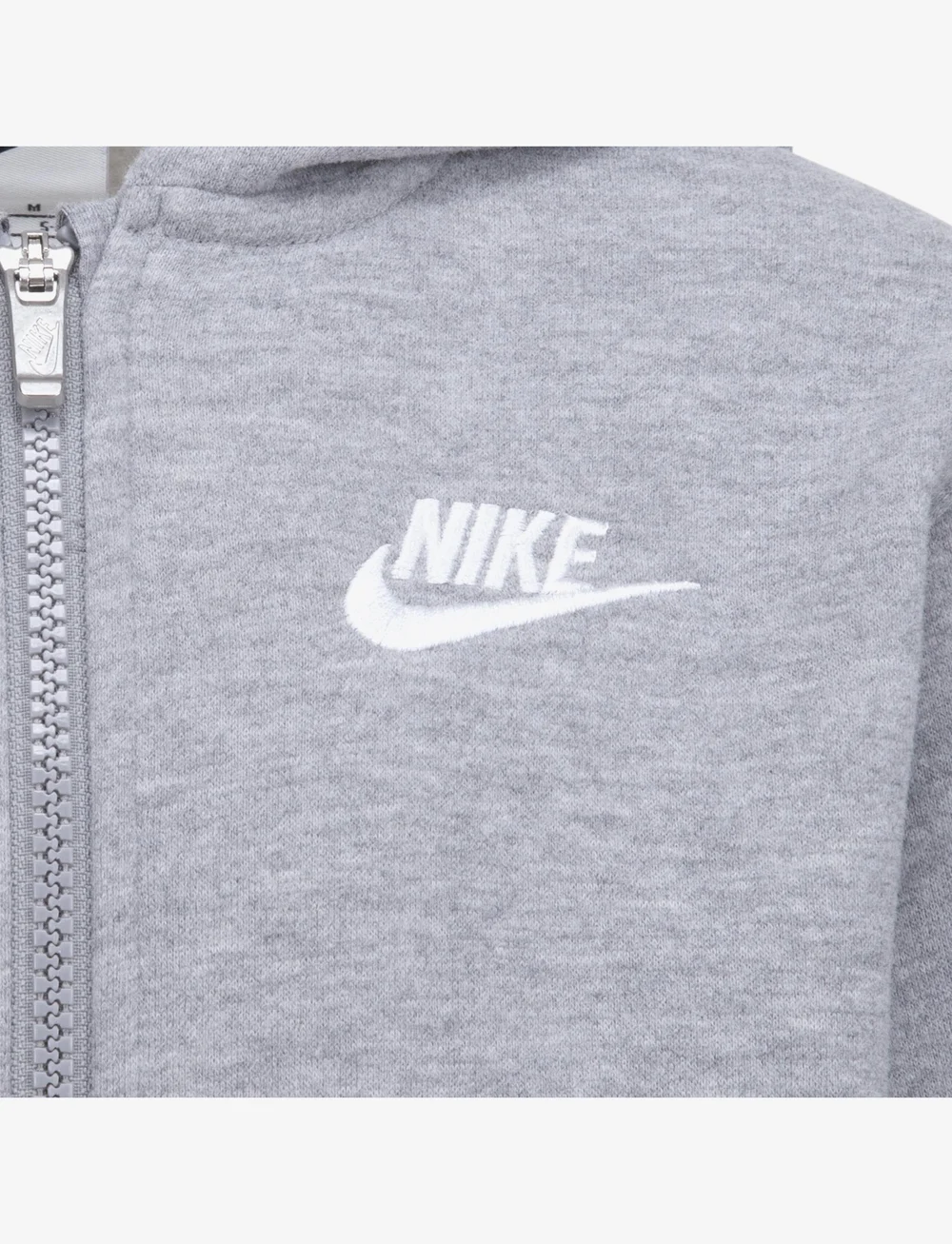 Nike - ZH-FULL ZIP HOODY - huvtröjor - dk grey heather - 3