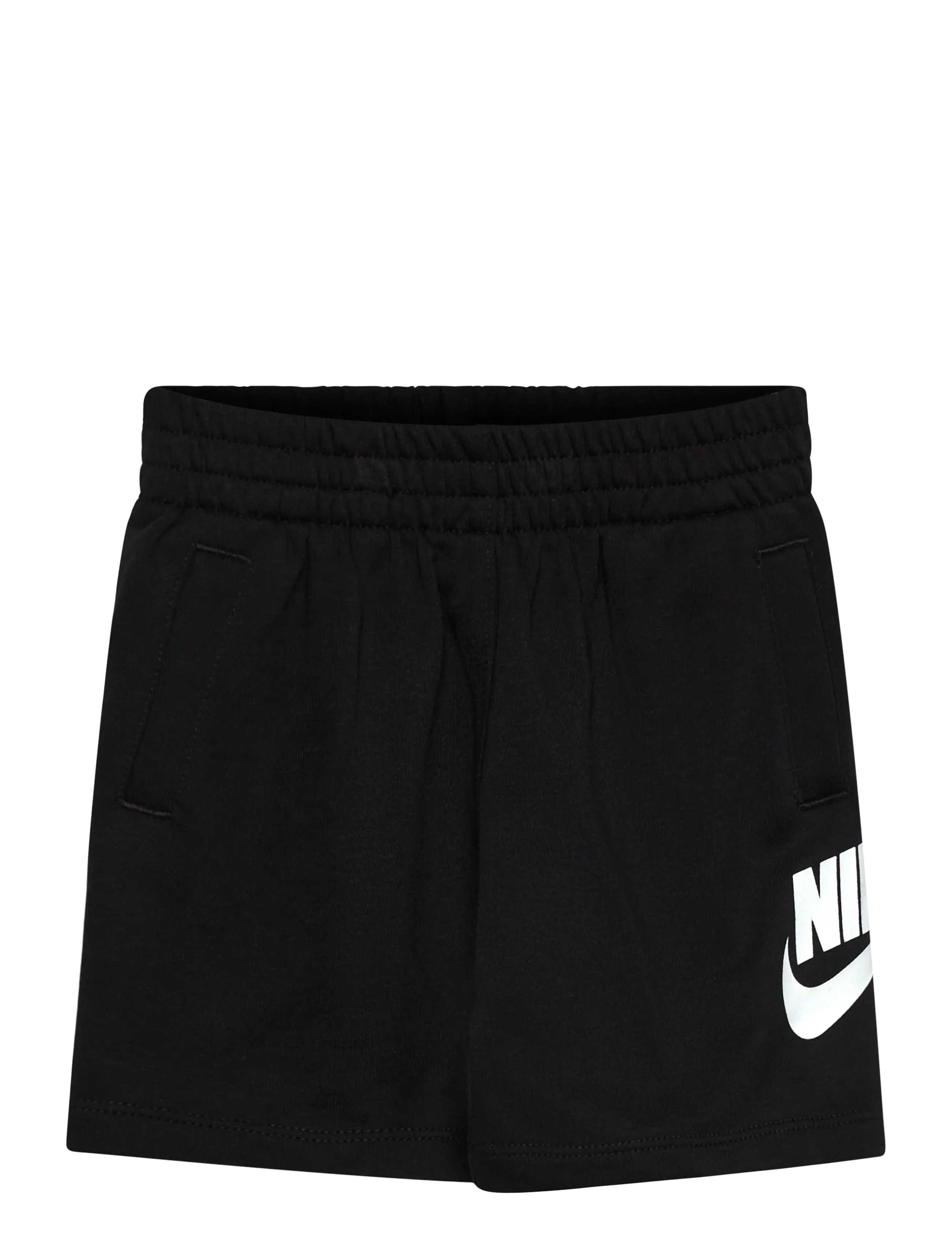 Nike NKN N NSW CLUB FT HBR SHORT - Vêtements - BLACK / black