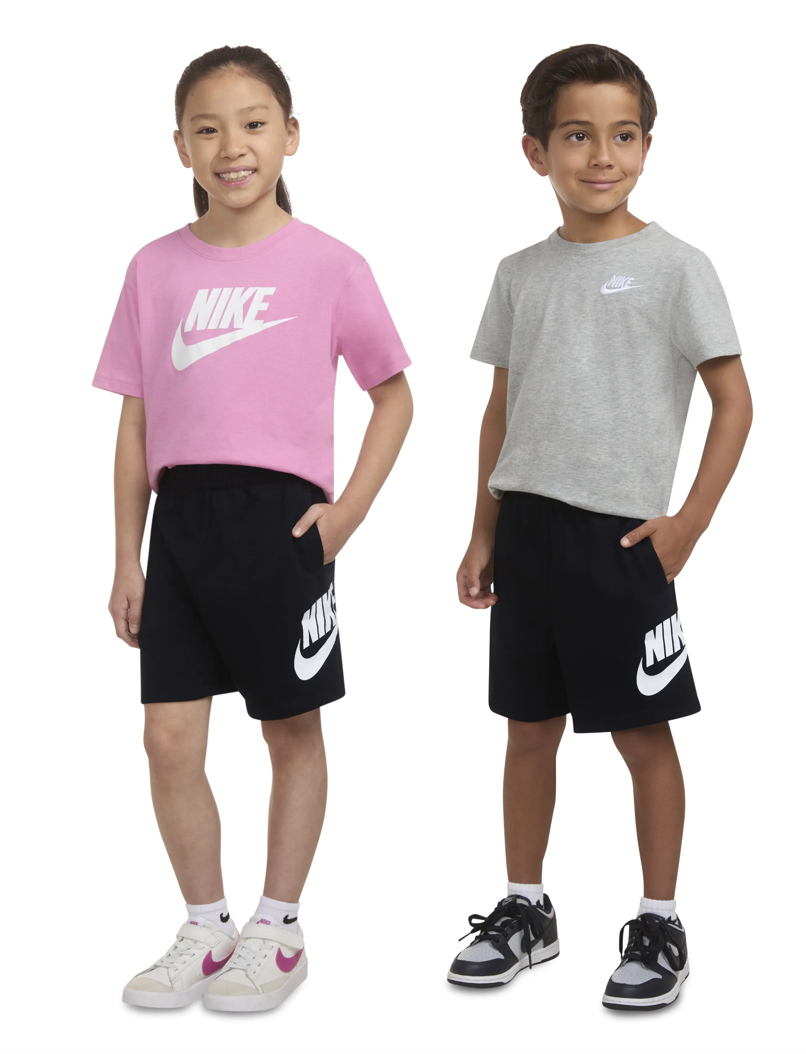 Nike Nike Sportswear Club Short, 98/104, Black, Shorts > Svedeshorts, Børn