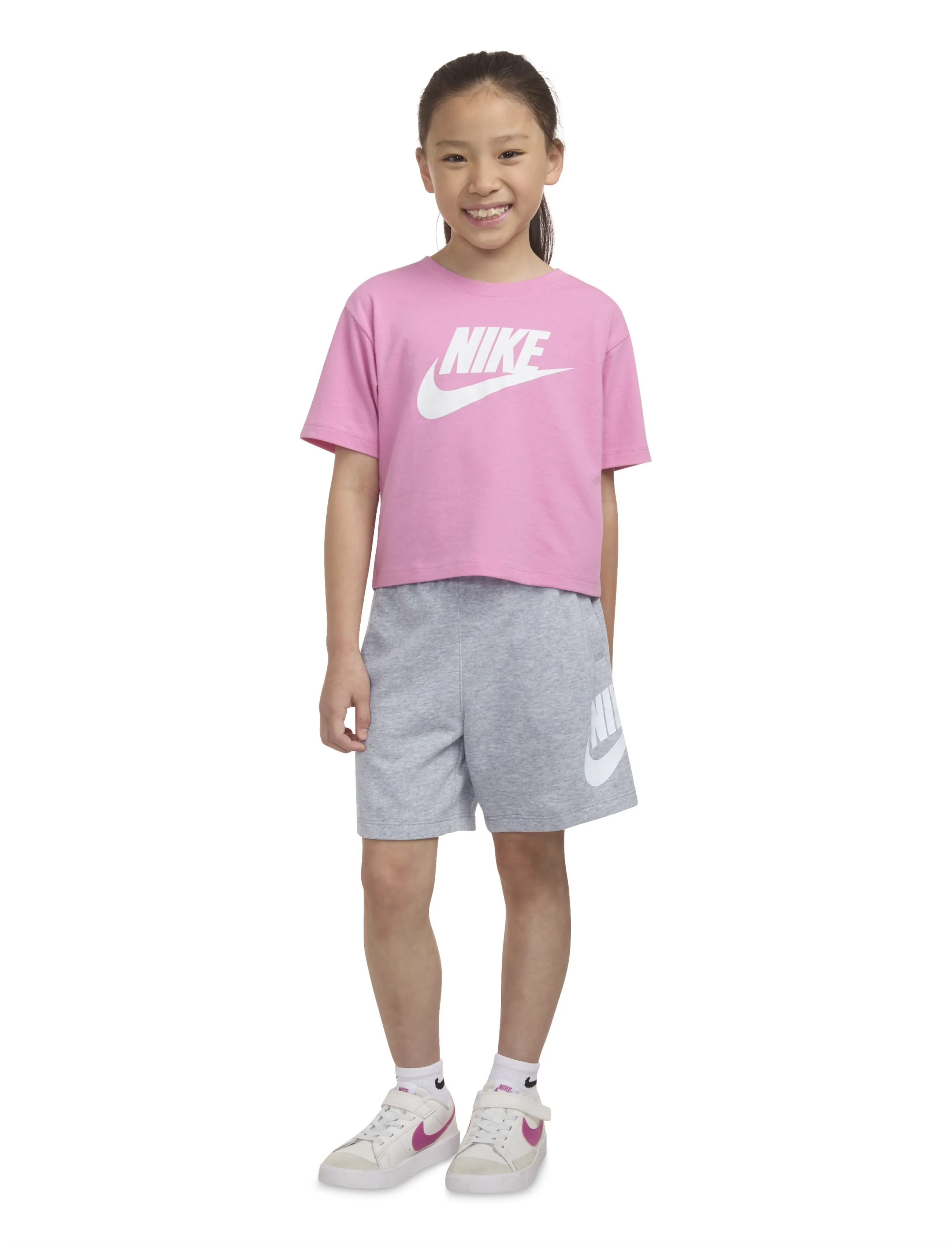 Nike - NIKE SPORTSWEAR CLUB SHORT - sport shorts - grey - 5