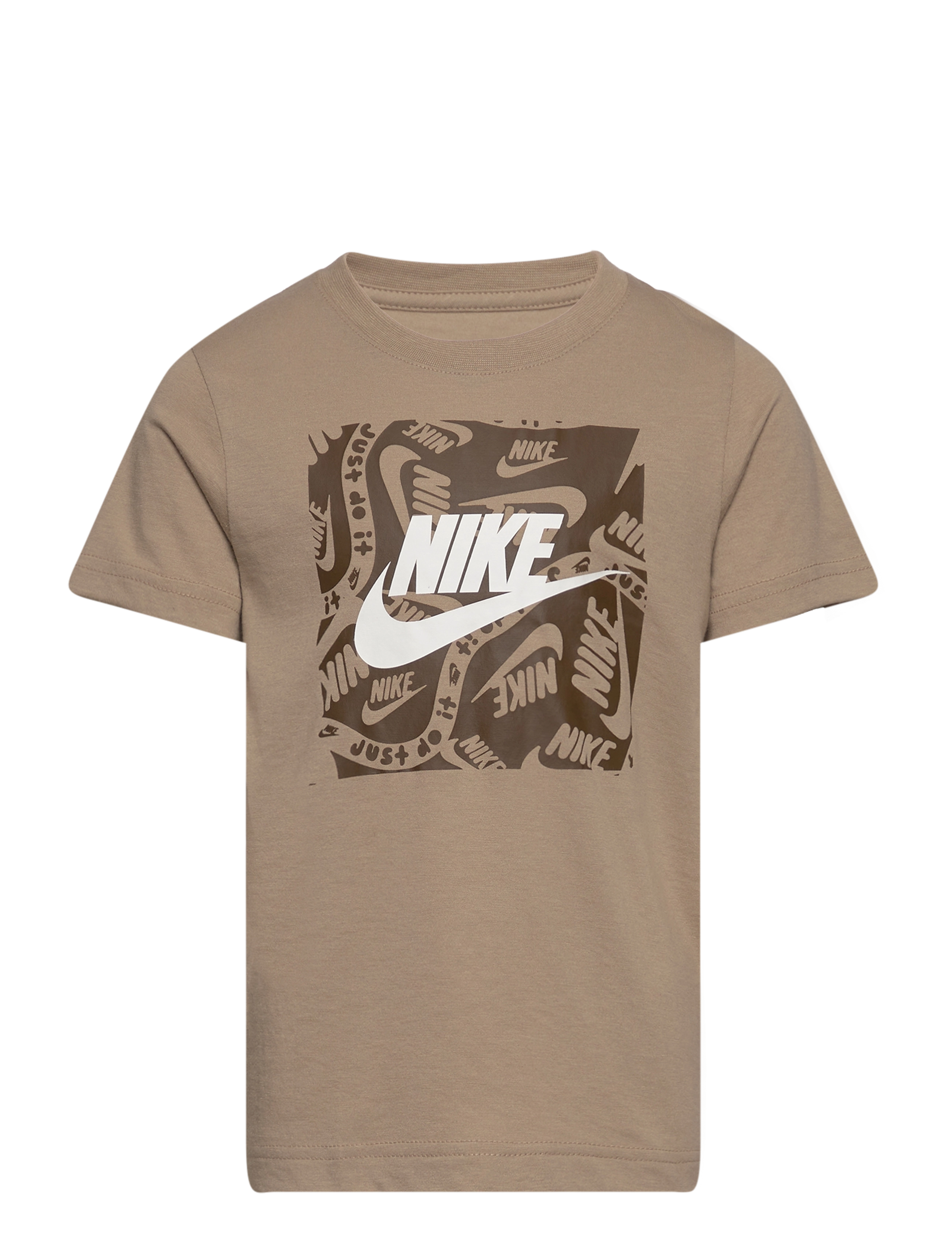 NKB BRANDMARK SQUARE BASIC SS / NKB BRANDMARK SQUARE BASIC S - KHAKI