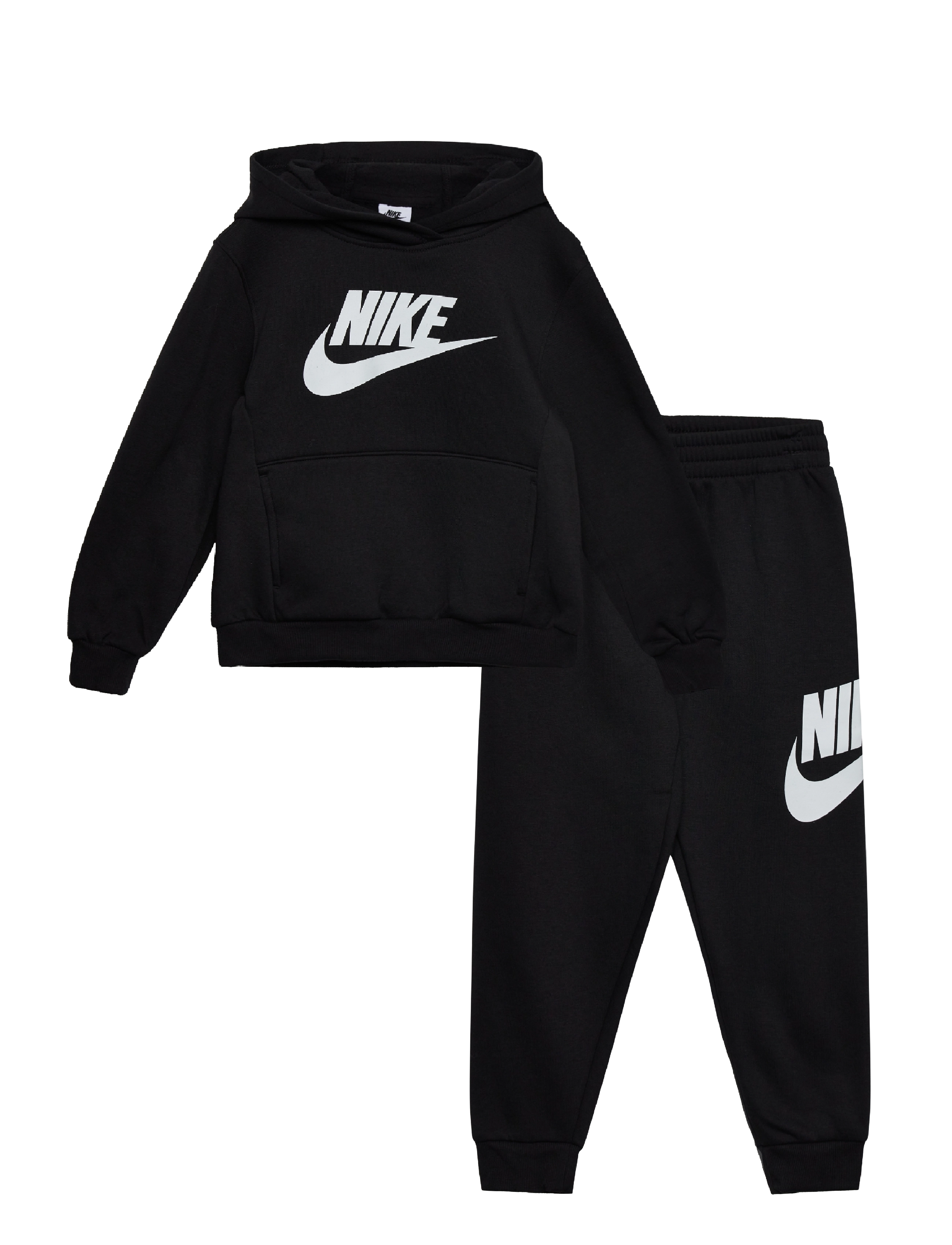 Nike Nike Club Fleece Set, 92-98, Black, Sport > Træningsdragter, Børn