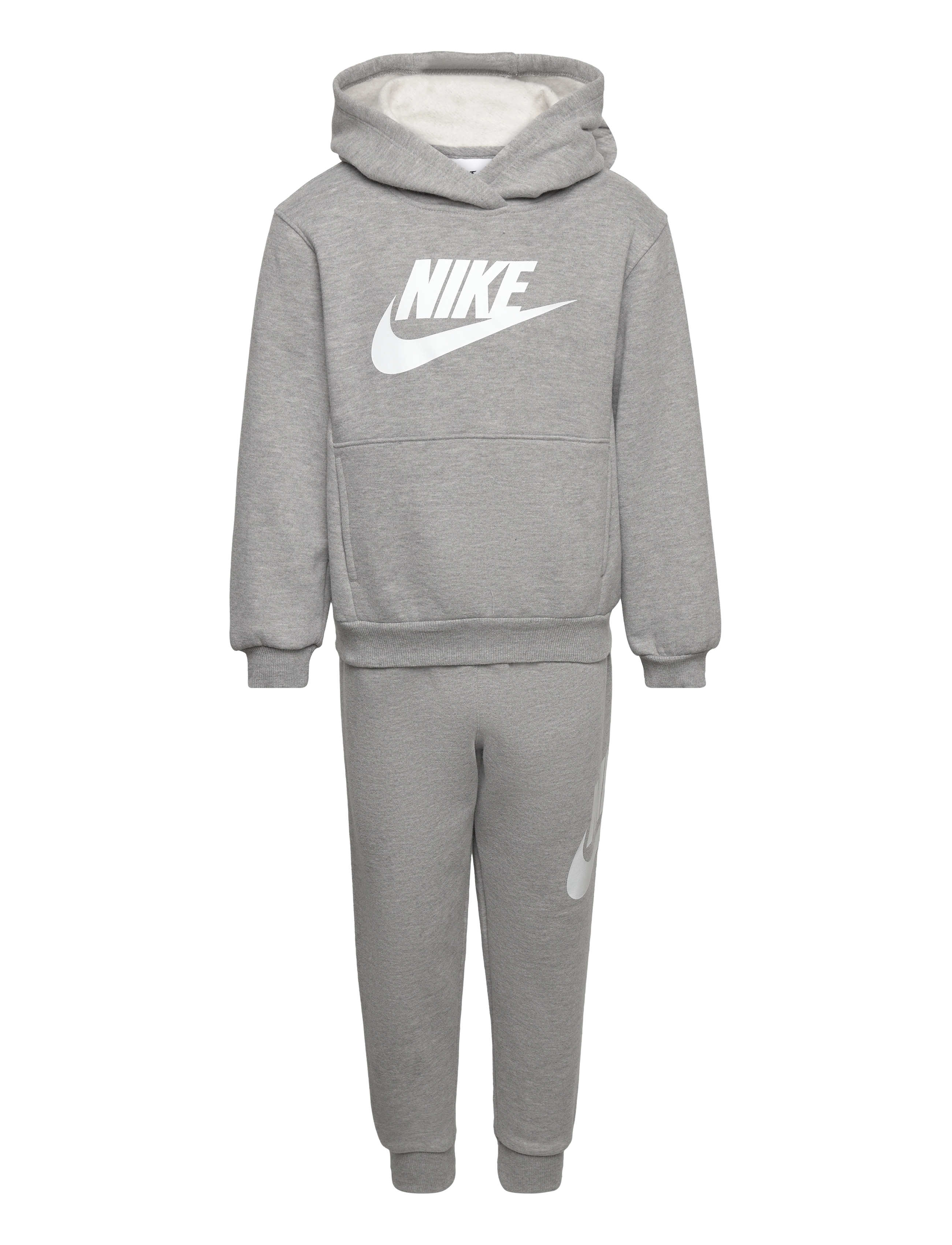 NIKE Nike Club Fleece Set Grau - 92-98 - Kinder