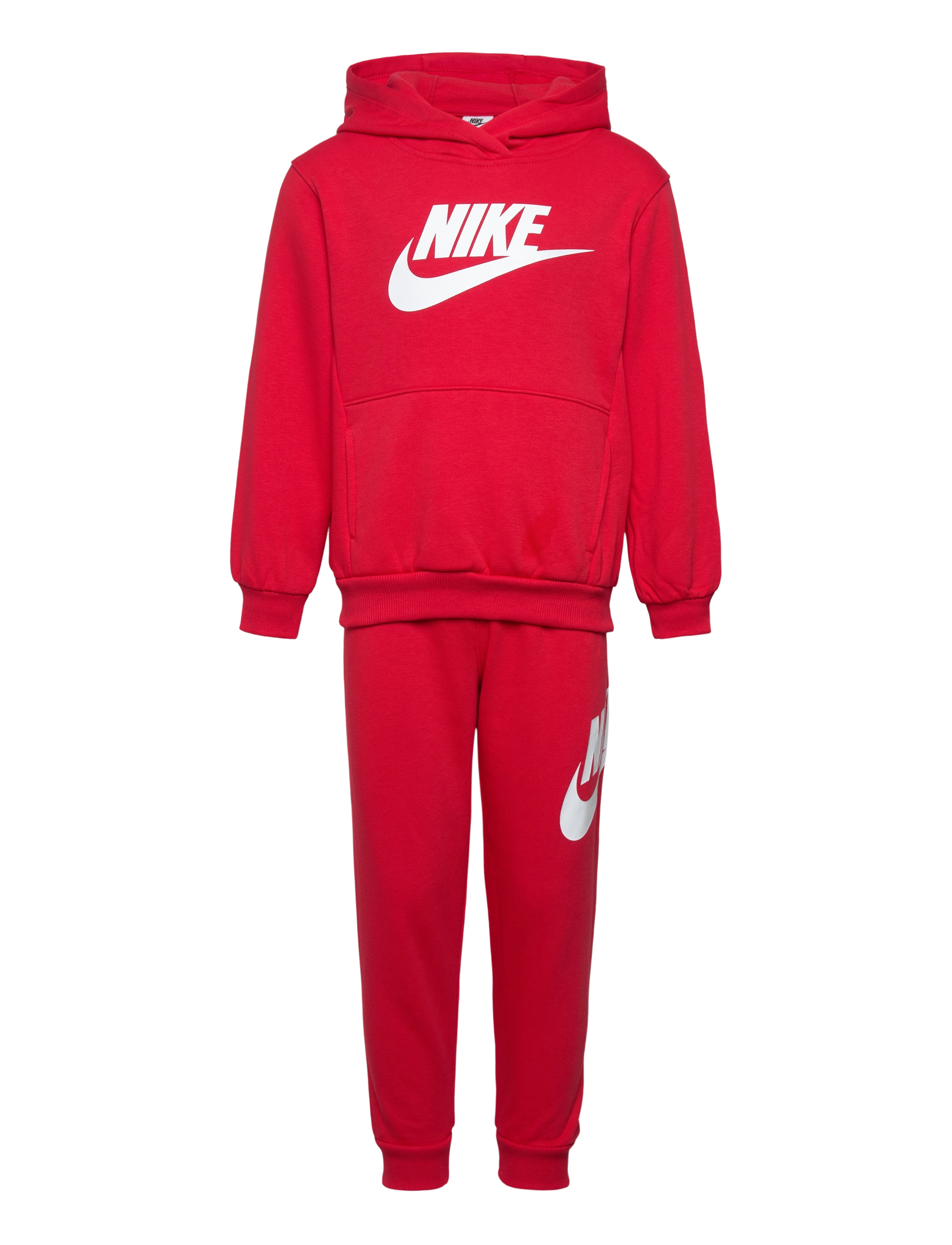 NIKE Nike Club Fleece Set Rot - 98-104CM - Kinder