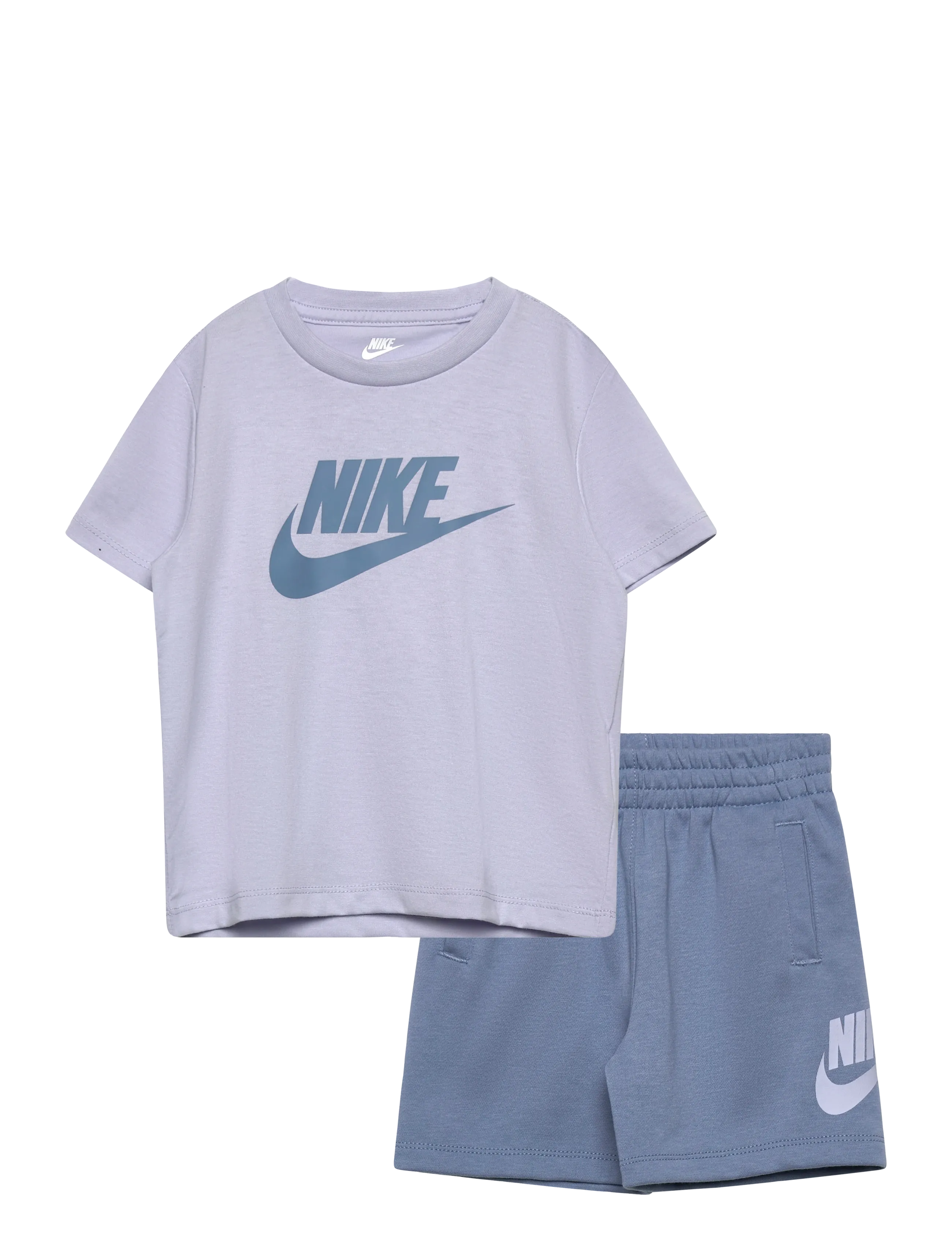 Nike NKN CLUB TEE & SHORT SET - Shoppa efter storlek - BLUE / blue