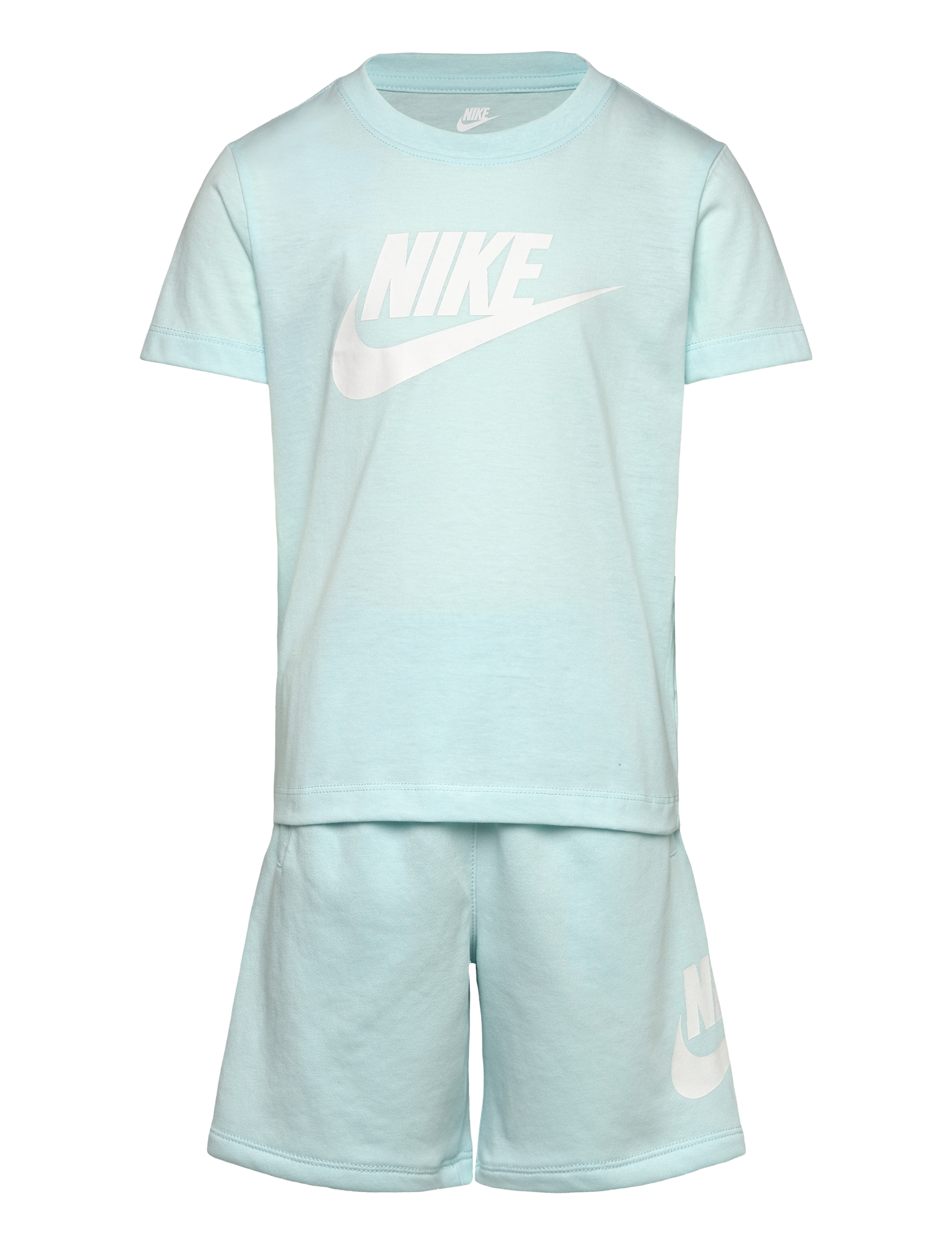 Nike NKN CLUB TEE & SHORT SET - Shoppa efter storlek - GLACIER BLUE / blue
