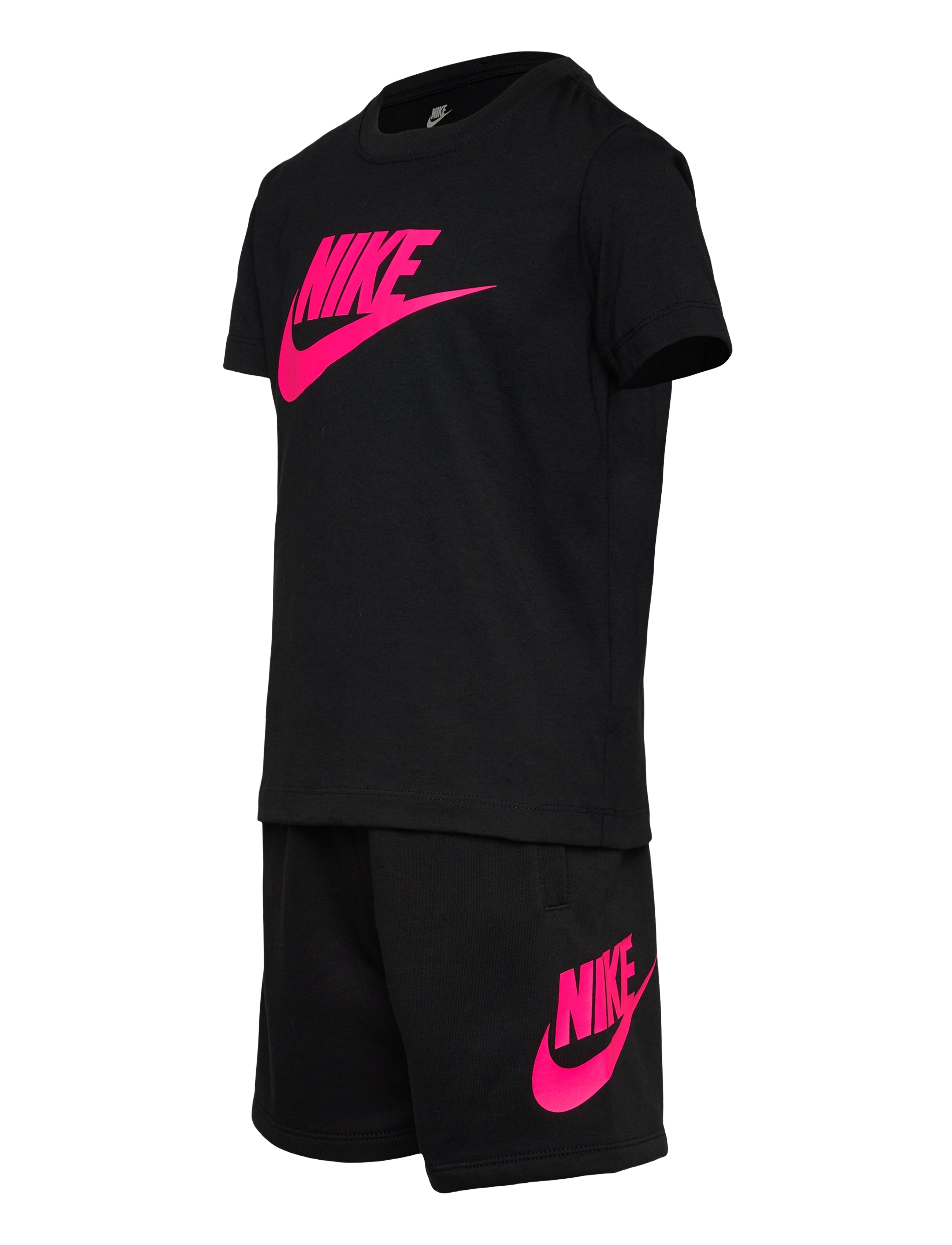 Nike - NIKE CLUB TEE & SHORT SET - 2-teilige sets - hyper pink/black - 4