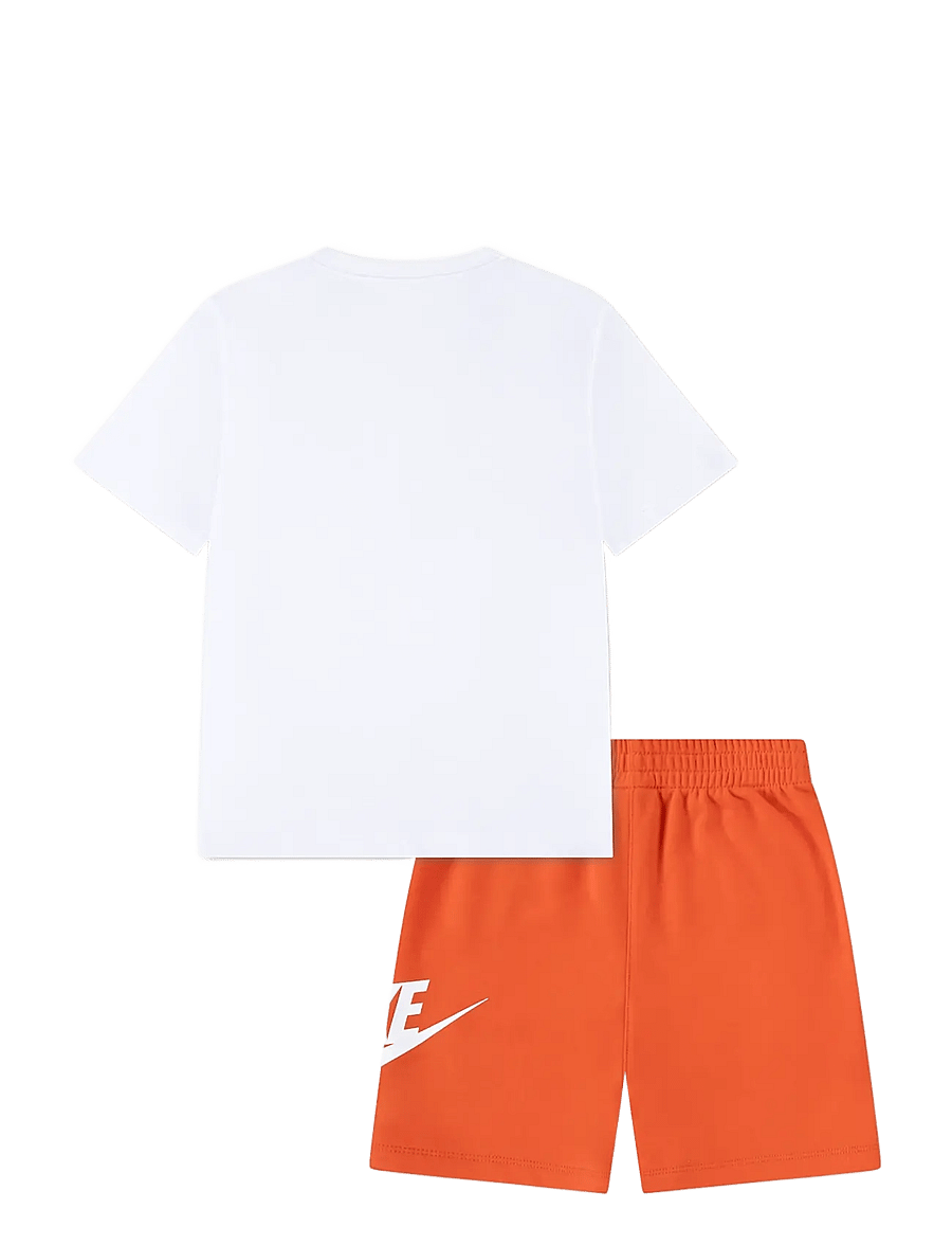 Nike - NIKE CLUB TEE & SHORT SET - 2-delat set - orange - 1