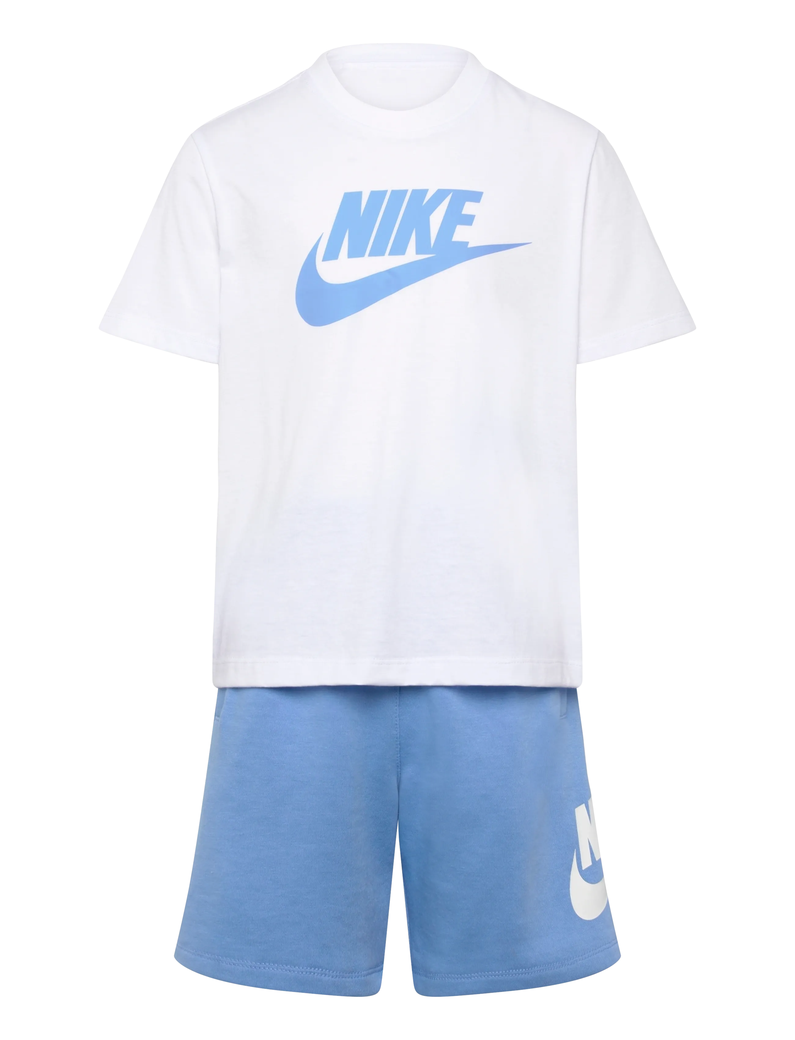 Nike NKN CLUB TEE & SHORT SET - Sets - UNIVERSITY BLUE / white