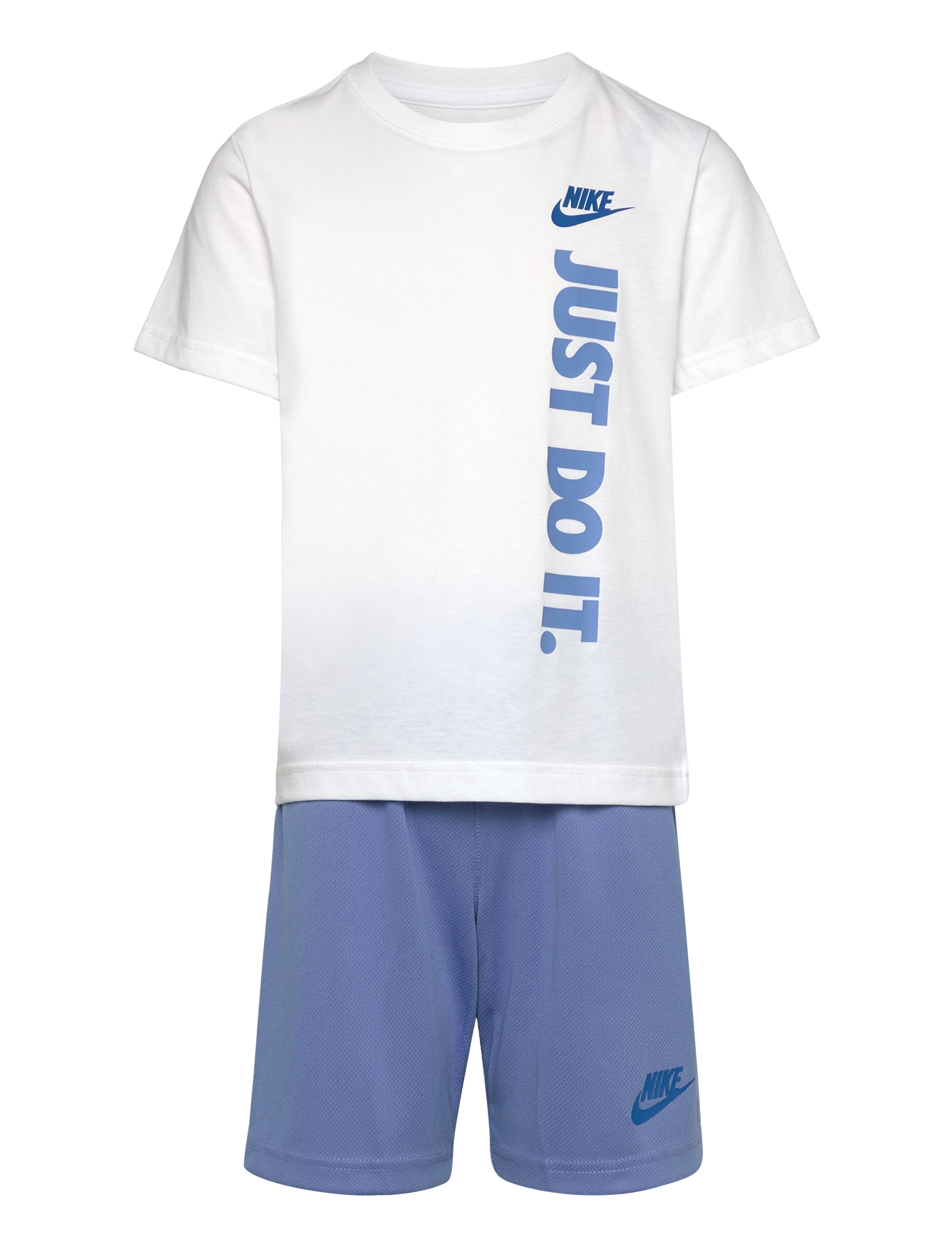 Nike NKB B NSW GFX FT SHORT SET - Alle produkter - NIKE POLAR / white