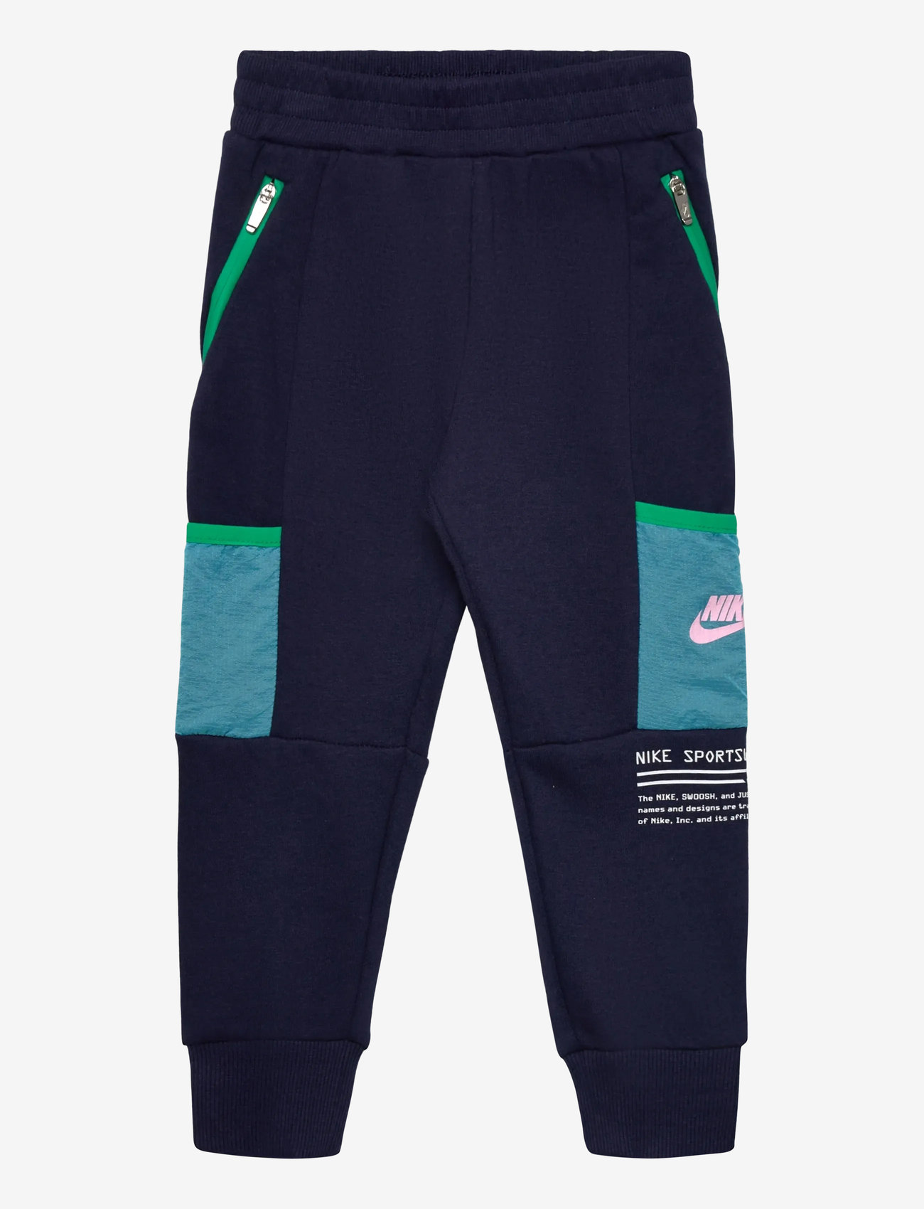 Nike - T7-FRENCH TERRY PANT - jogginghosen - midnight navy - 0