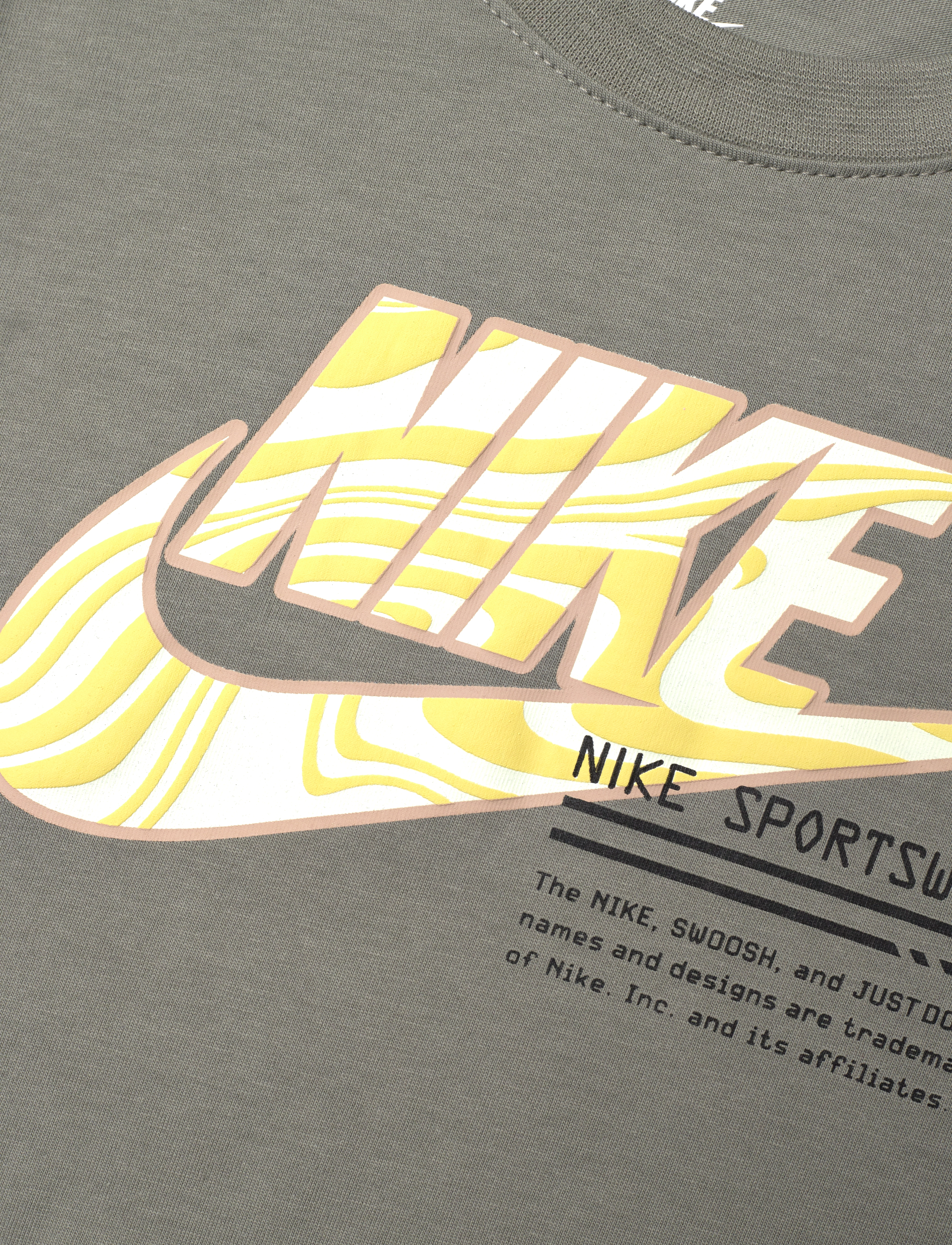 Nike - NKB FUTURA MICRO TEXT TEE / NKB FUTURA MICRO TEXT TEE - dark stucco - 2