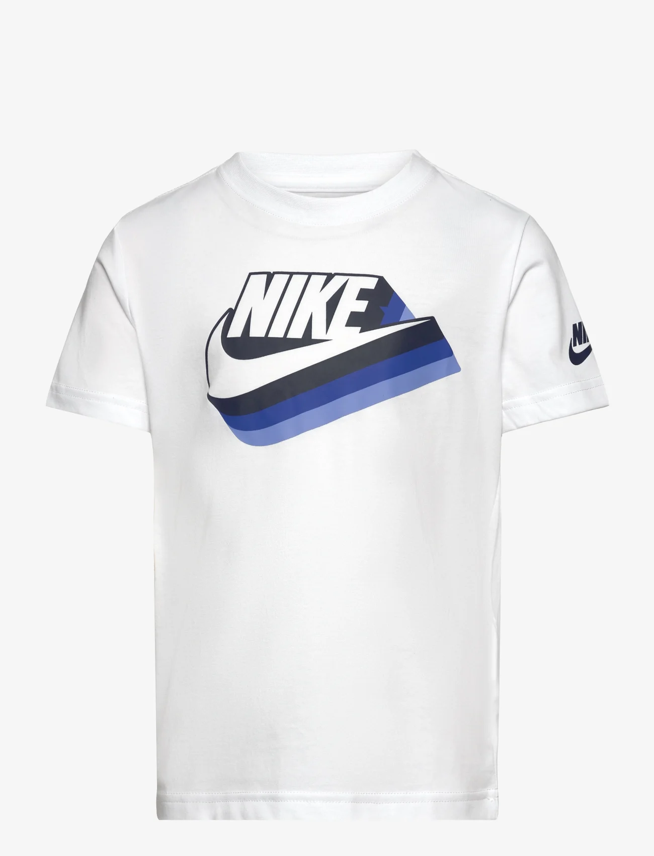 Nike - NKB GRADIENT FUTURA SS TEE / NKB GRADIENT FUTURA SS TEE - kortärmade t-shirts - white - 0