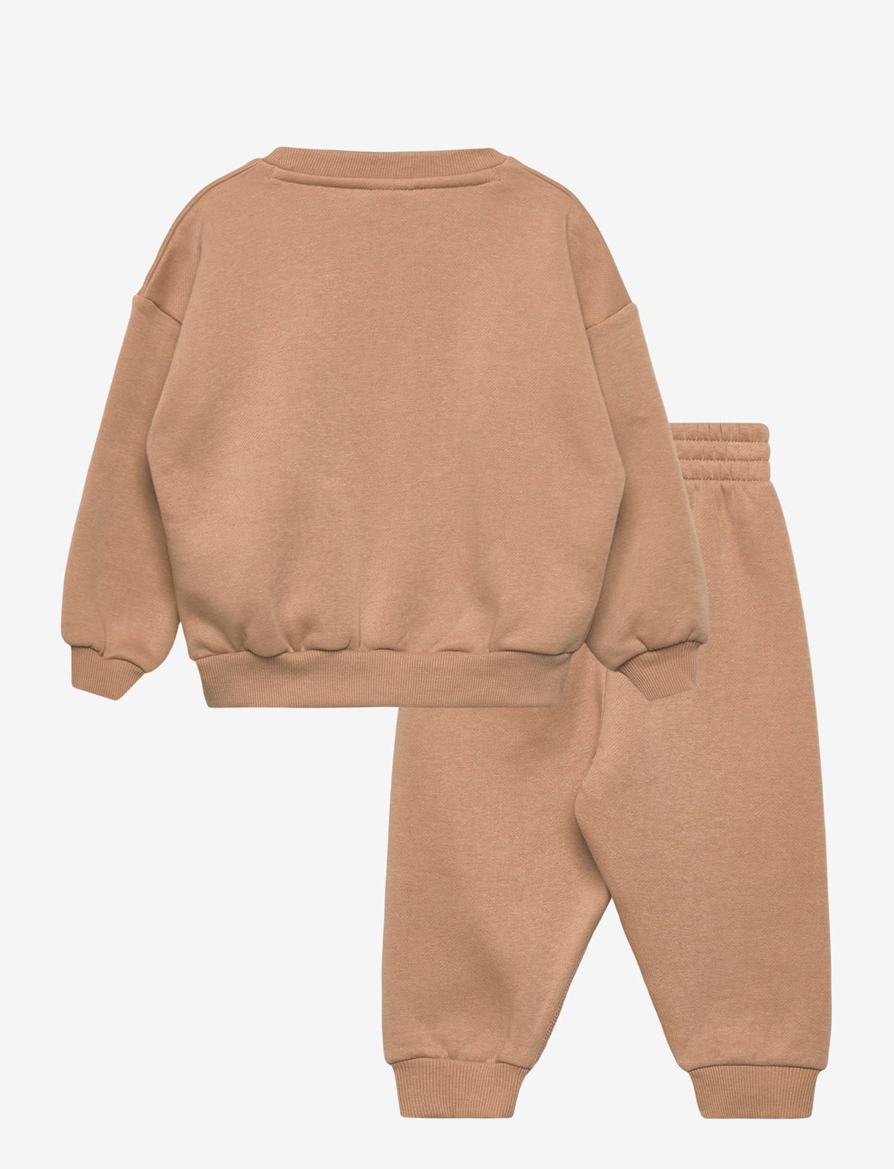 Nike - NKN ESSENTIAL FLEECE CREW SET - joggingsæt & matchende sæt - beige - 1
