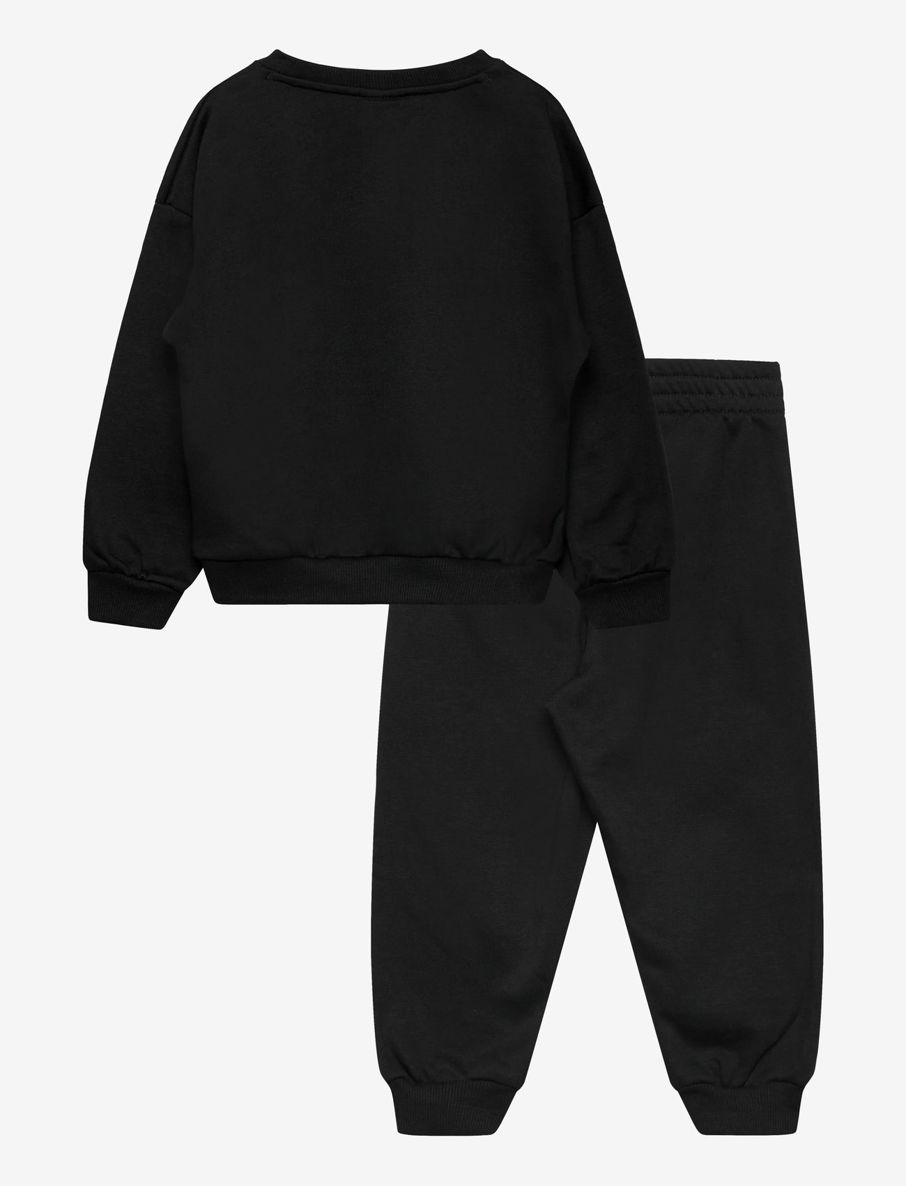 Nike - NKN ESSENTIAL FLEECE CREW SET - trainingsanzug - black - 1