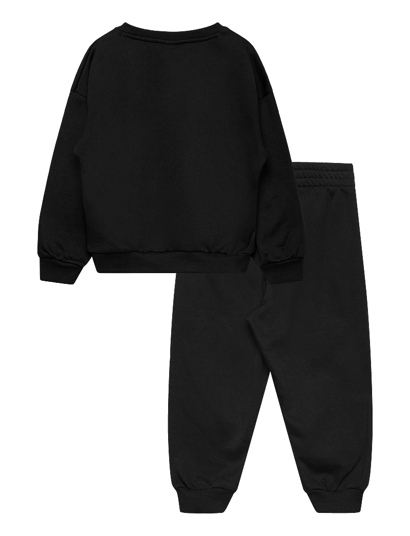 Nike - NKN ESSENTIAL FLEECE CREW SET - sportiniai kostiumai - black - 1