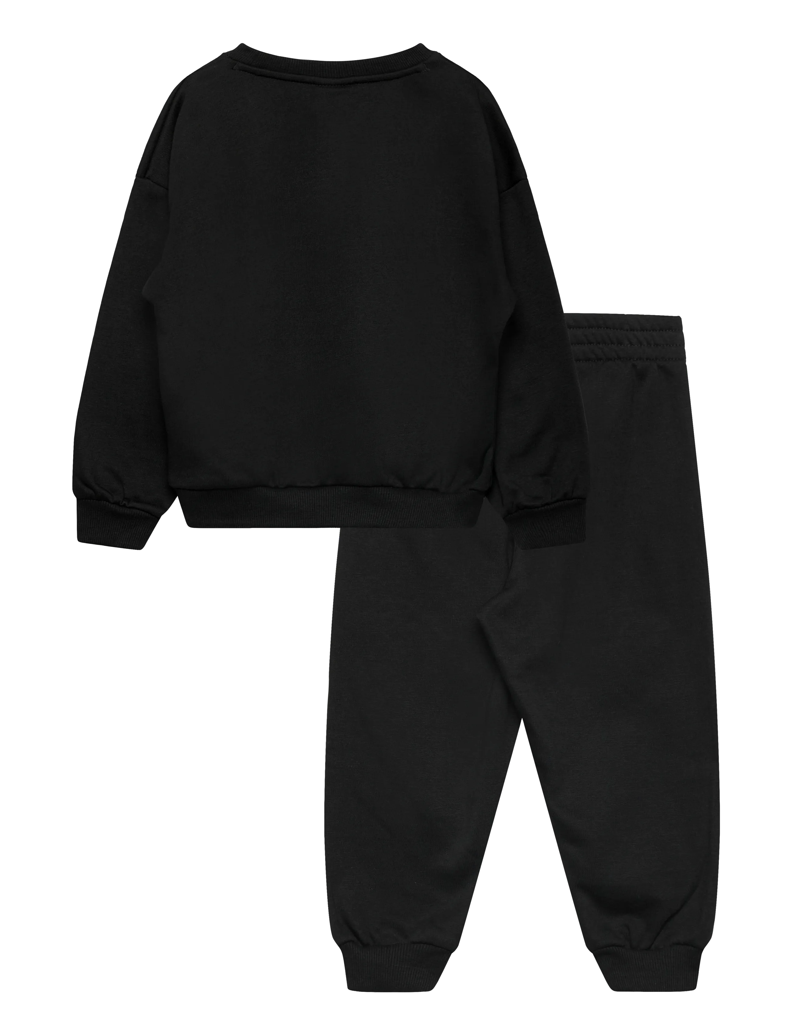 Nike - NKN ESSENTIAL FLEECE CREW SET - treeningriided ja 2-osalised komplektid - black - 1