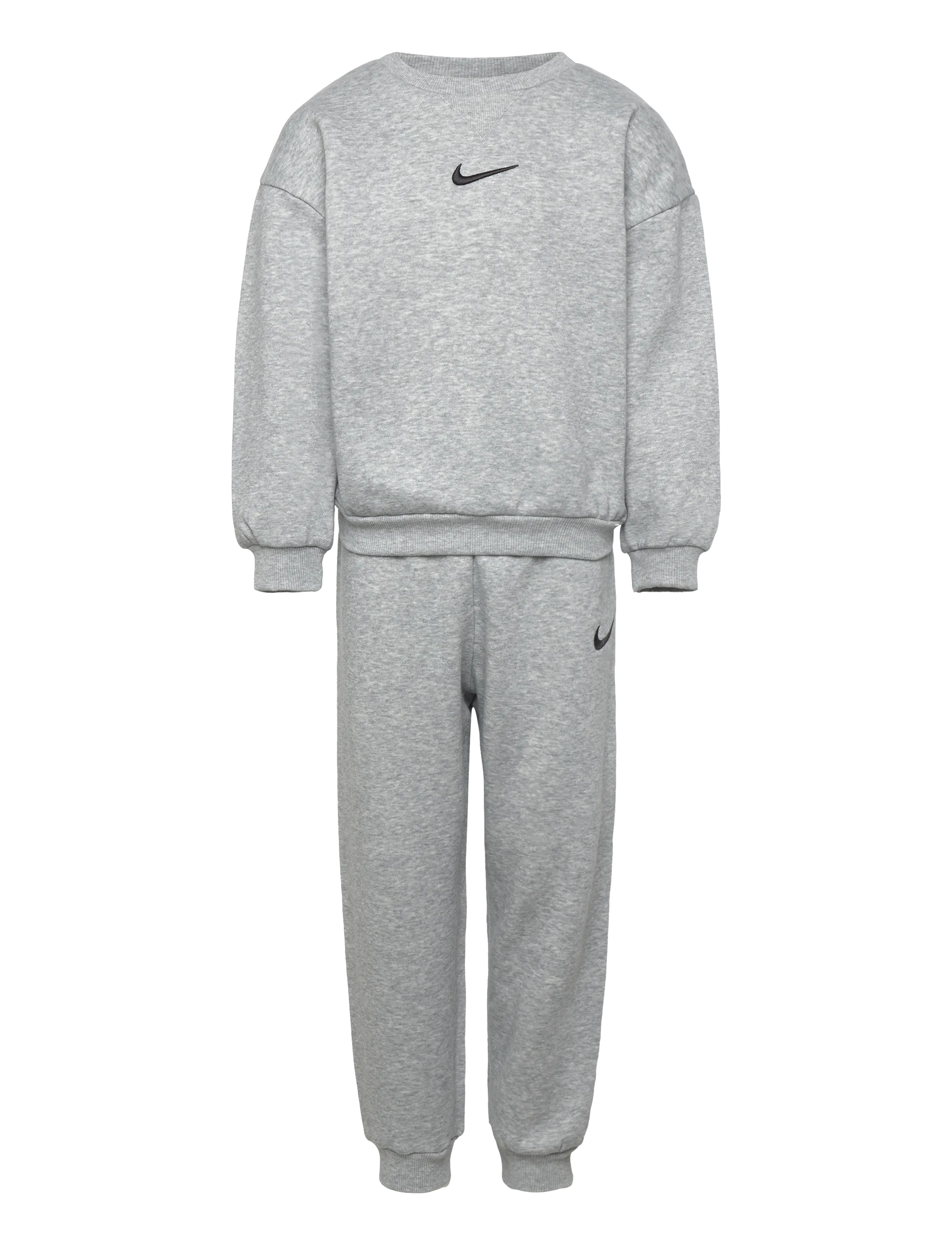 Nike NKN ESSENTIAL FLEECE CREW SET - Naujienos - GREY / grey