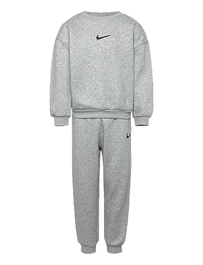 Nike NIKE ESSENTIAL FLEECE CREW SET - Joggingsæt - GREY / grey