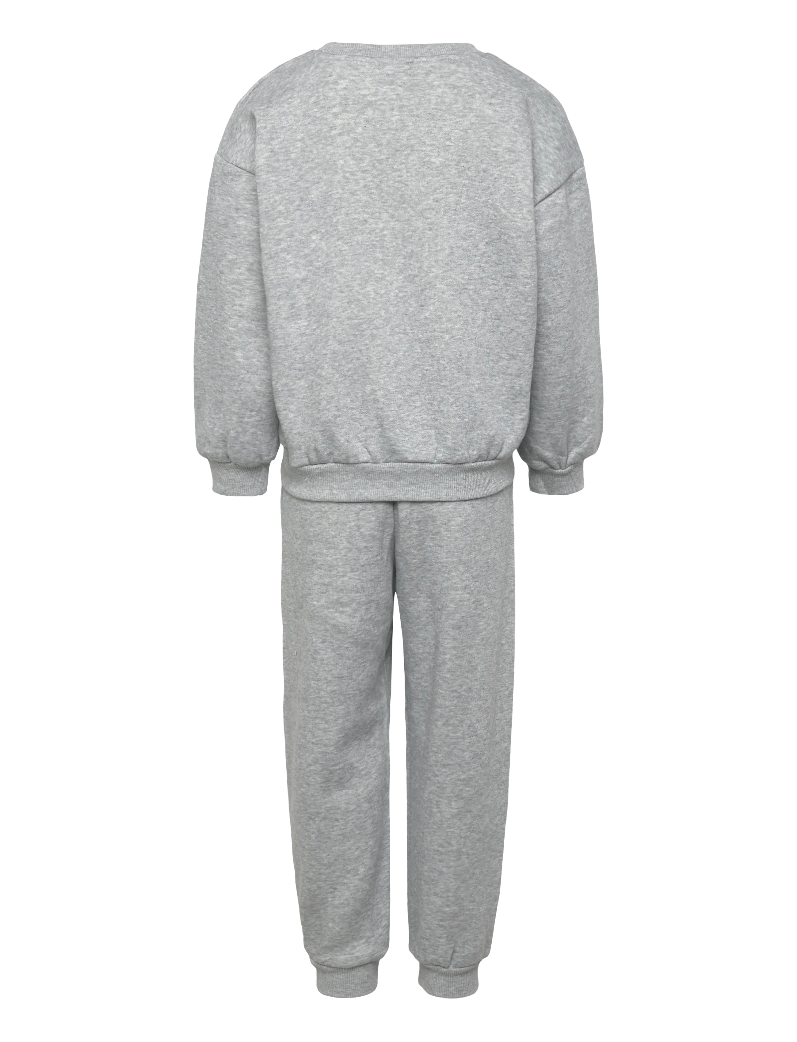 Nike - NKN ESSENTIAL FLEECE CREW SET - trainingsanzug - grey - 1