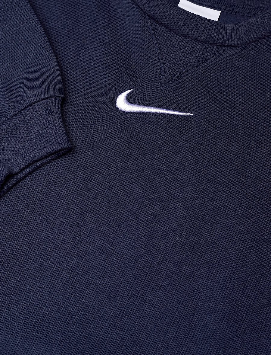 Nike - NKN ESSENTIAL FLEECE CREW SET - sportiniai kostiumai - midnight navy - 4