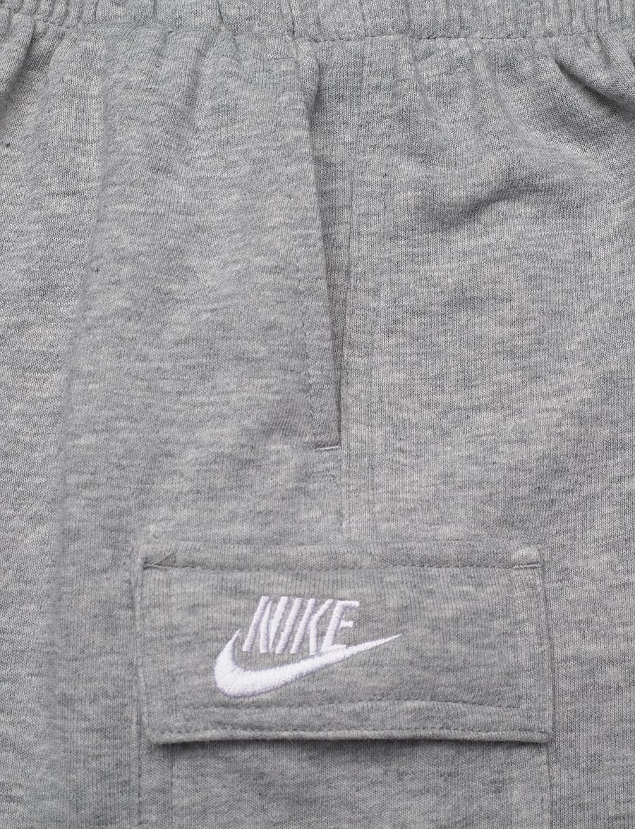 Nike - NKN CARGO SHORT - sweatshorts - dk grey heather - 2