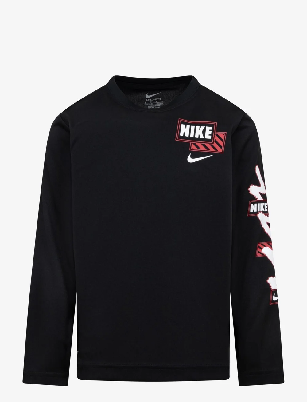 Nike Nike Dri fit Swoosh Scribble Longsleeve Tee Long sleeved t shirts Boozt