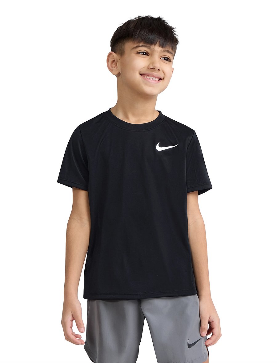Nike - NIKE DRI-FIT LEGEND SHORT-SLEEVED TEE - sports tops - black - 0