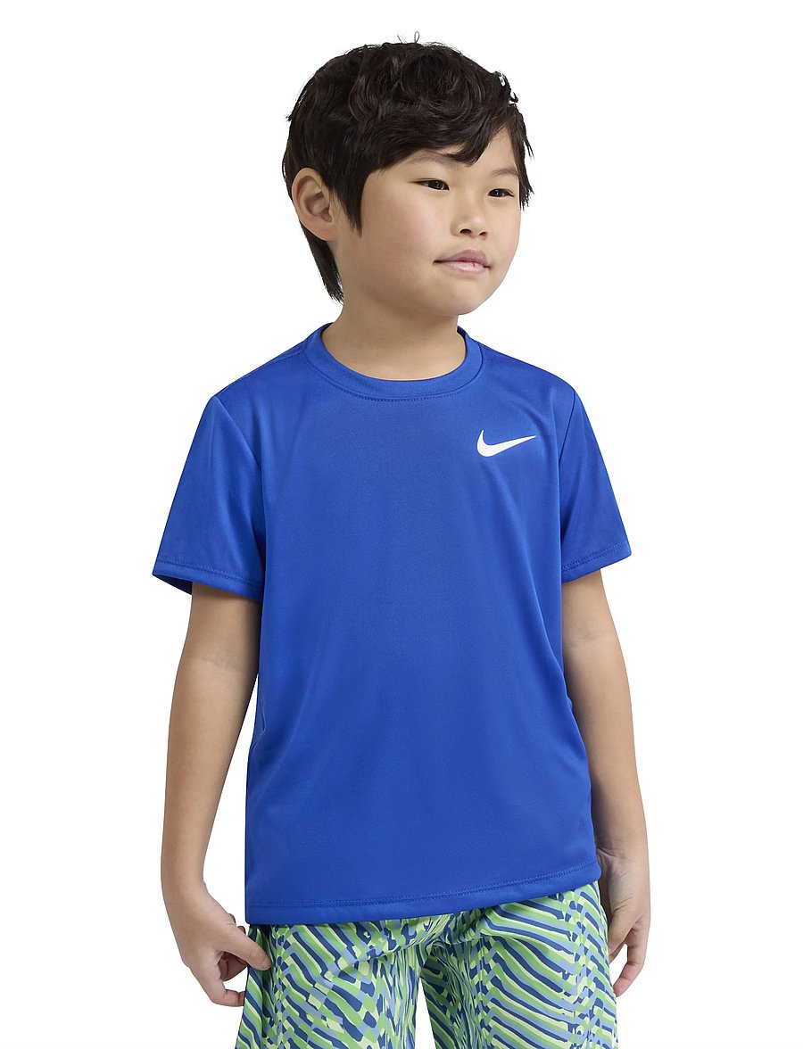 Nike - NIKE DRI-FIT LEGEND SHORT-SLEEVED TEE - sports tops - blue - 0