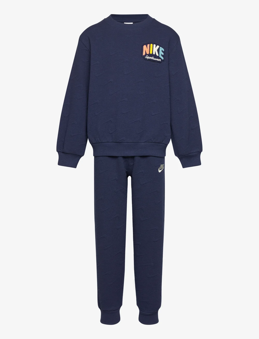 Nike Nike Sportswear Powder Play Jacquard Crew Set Sweatsuit Boozt