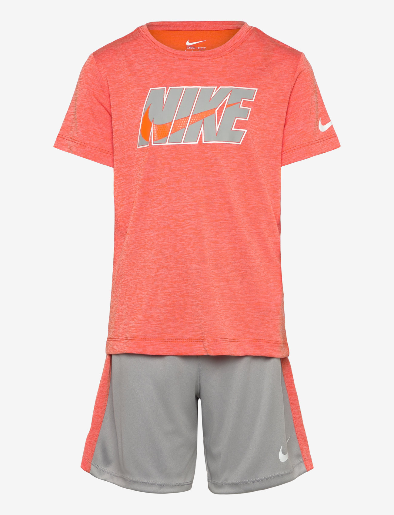 Nike - KS-KNIT SHORT SET - kingitused alla 50€ - light smoke gray - 0