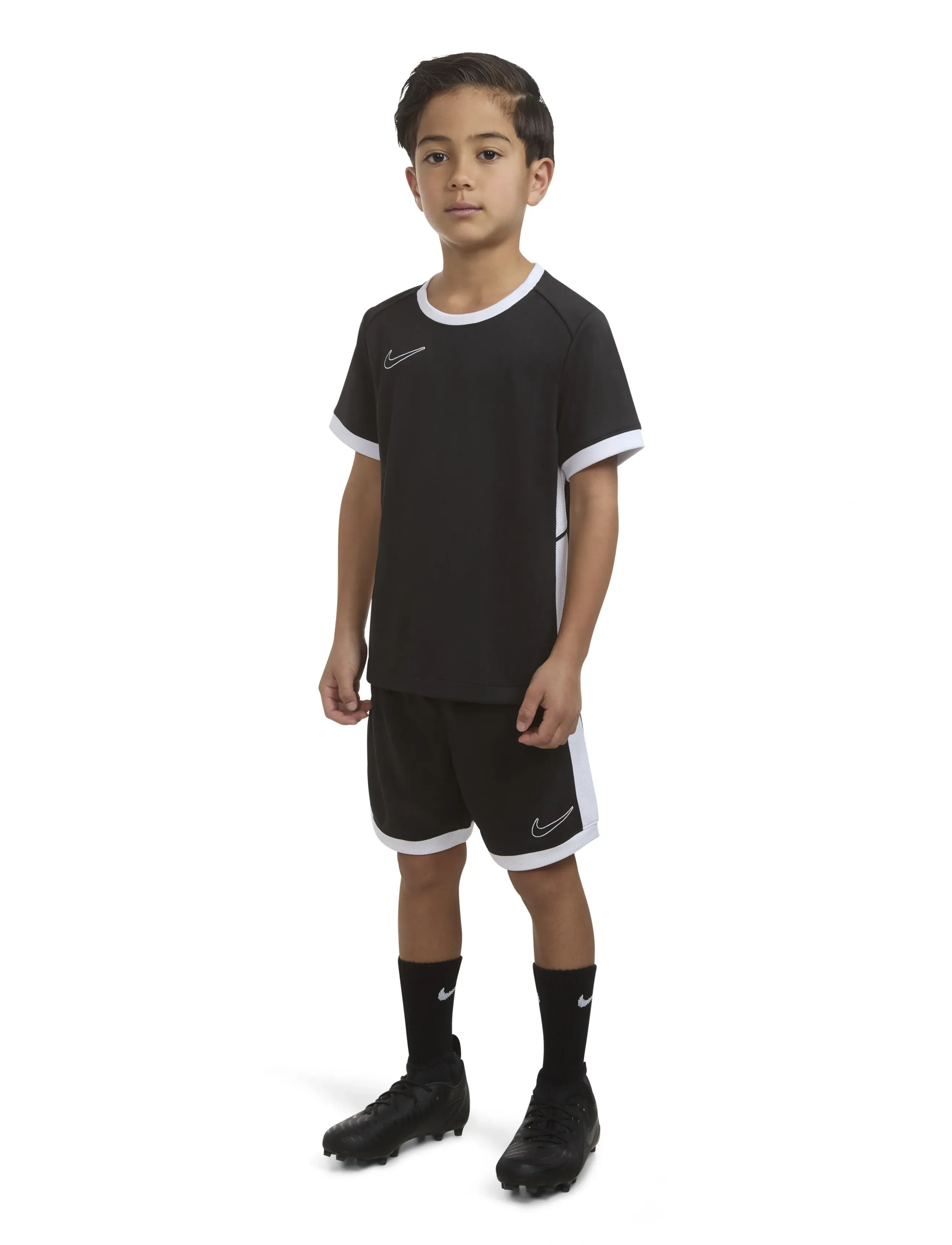 Nike Nike Academy Short Set, 92/98, Black, Sæt > Sæt Med Kortærmet T-Shirt, Børn