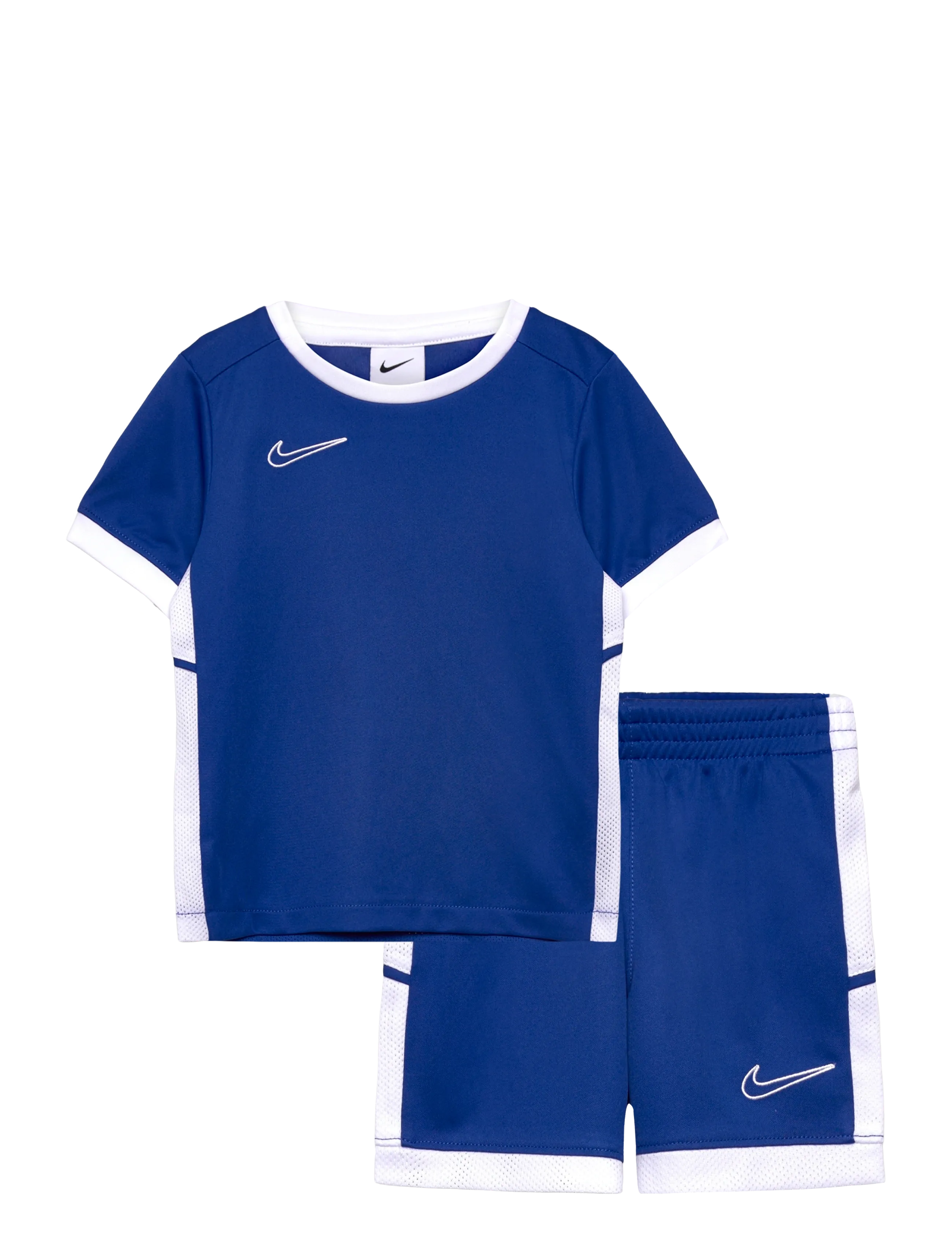 Nike Nike Academy Short Set, 98/104, Blue, Sæt > Sæt Med Kortærmet T-Shirt, Børn
